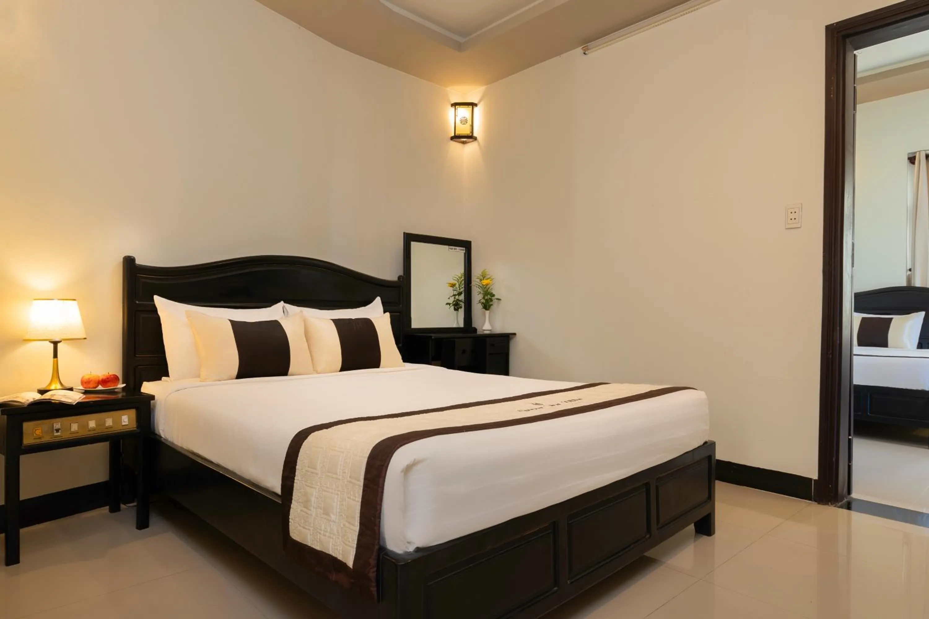 Bedroom, Bed in Green Tea Villa