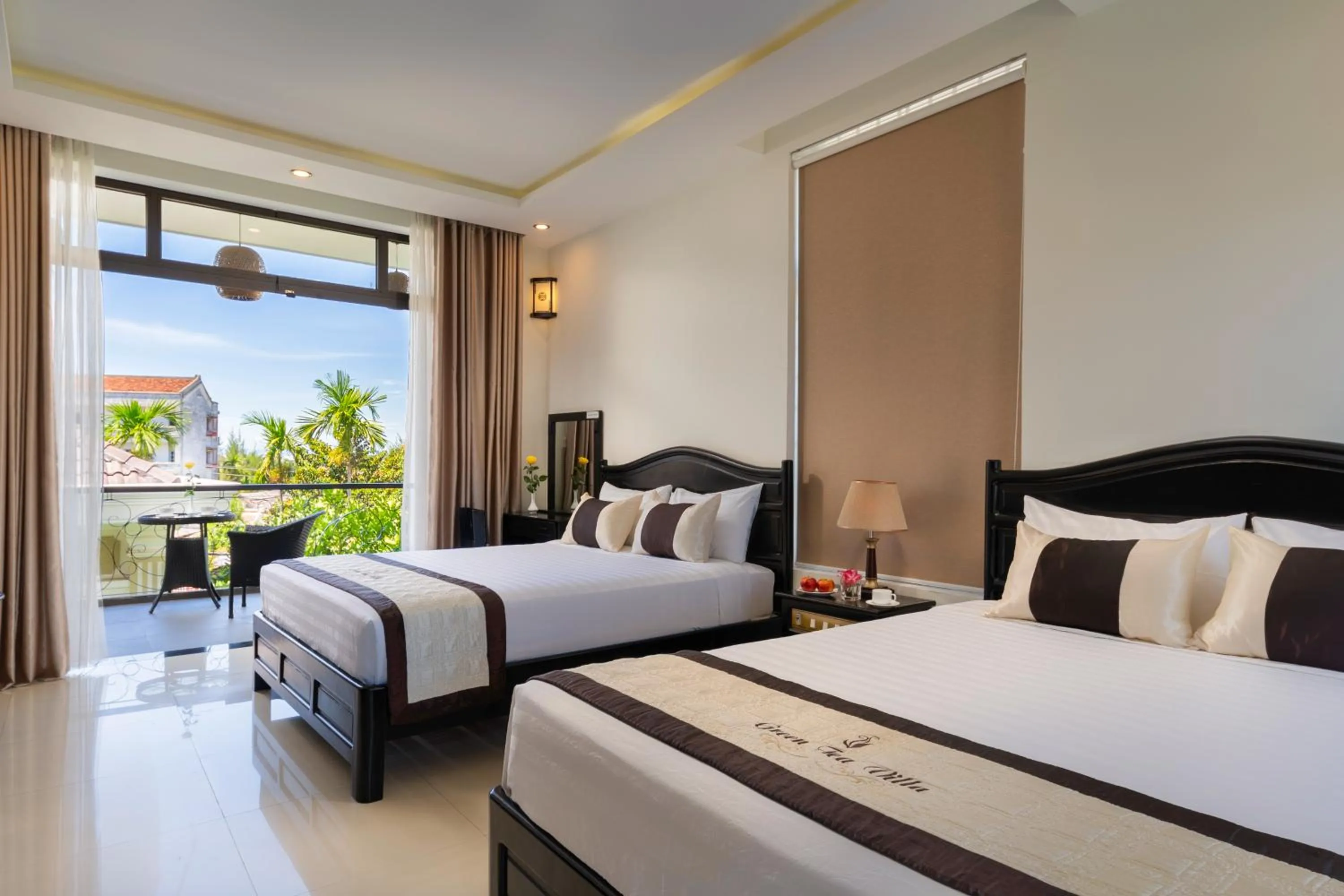 Bedroom, Bed in Green Tea Villa