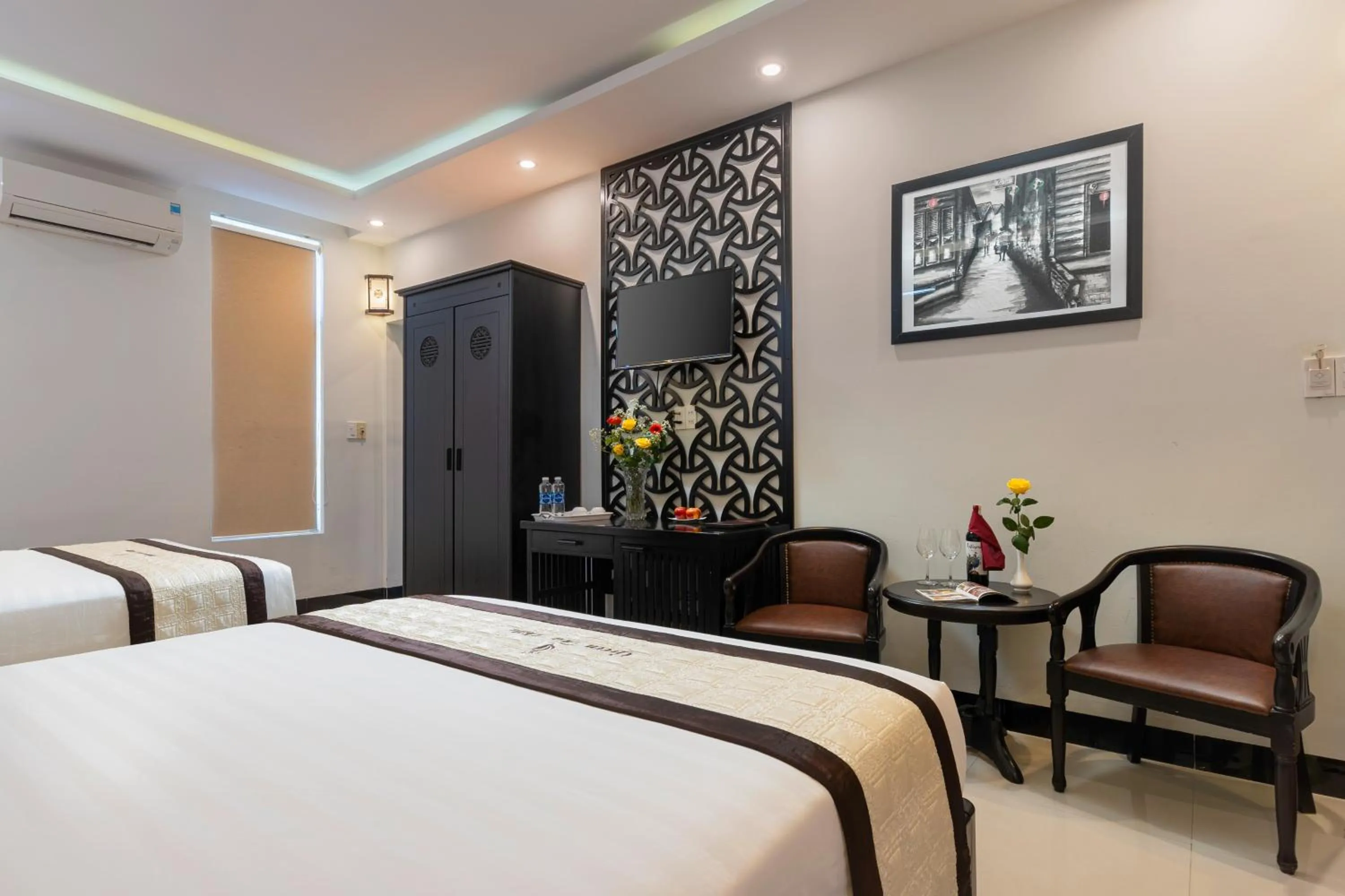 Bedroom, Bed in Green Tea Villa