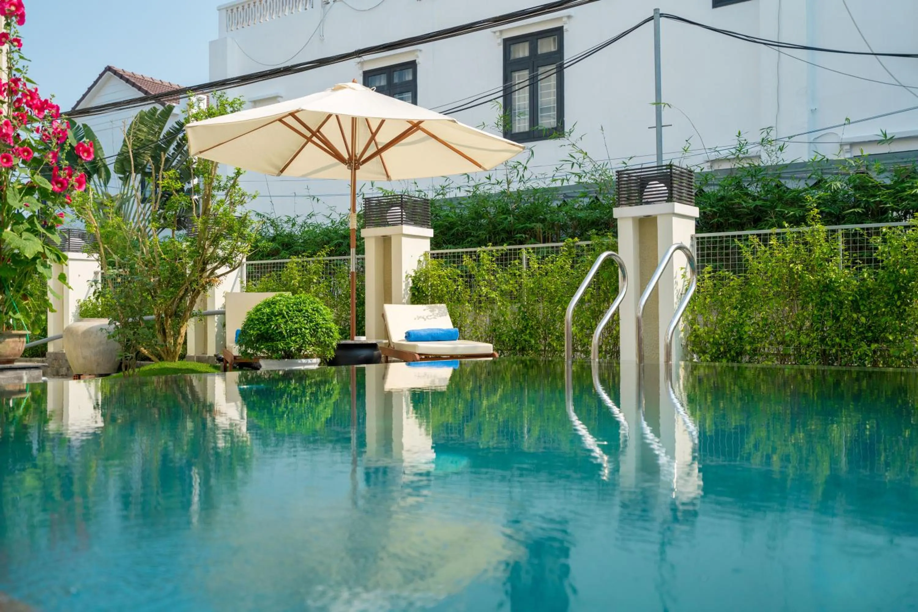 Swimming pool in Green Tea Villa