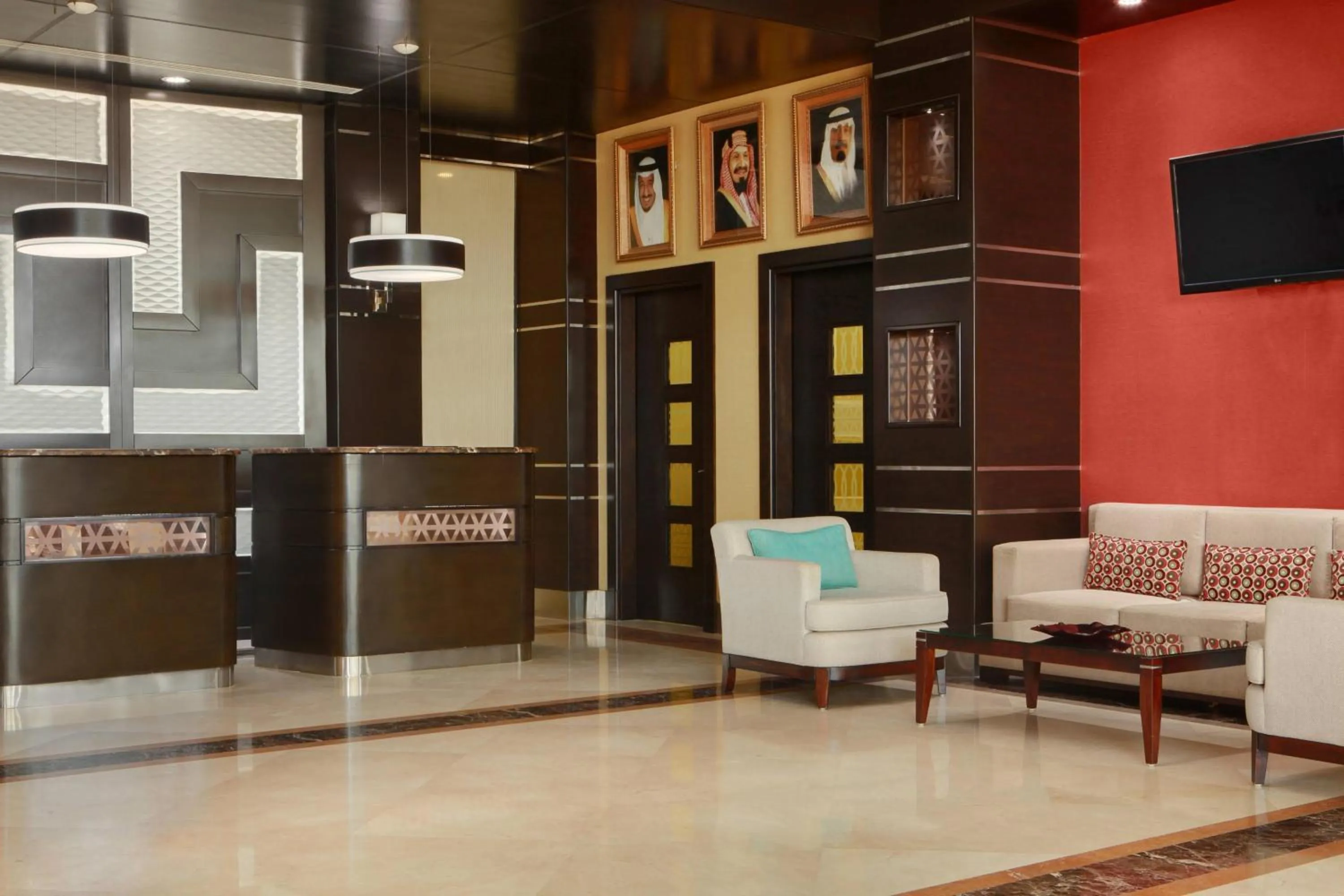 Lobby or reception in Courtyard by Marriott Jazan