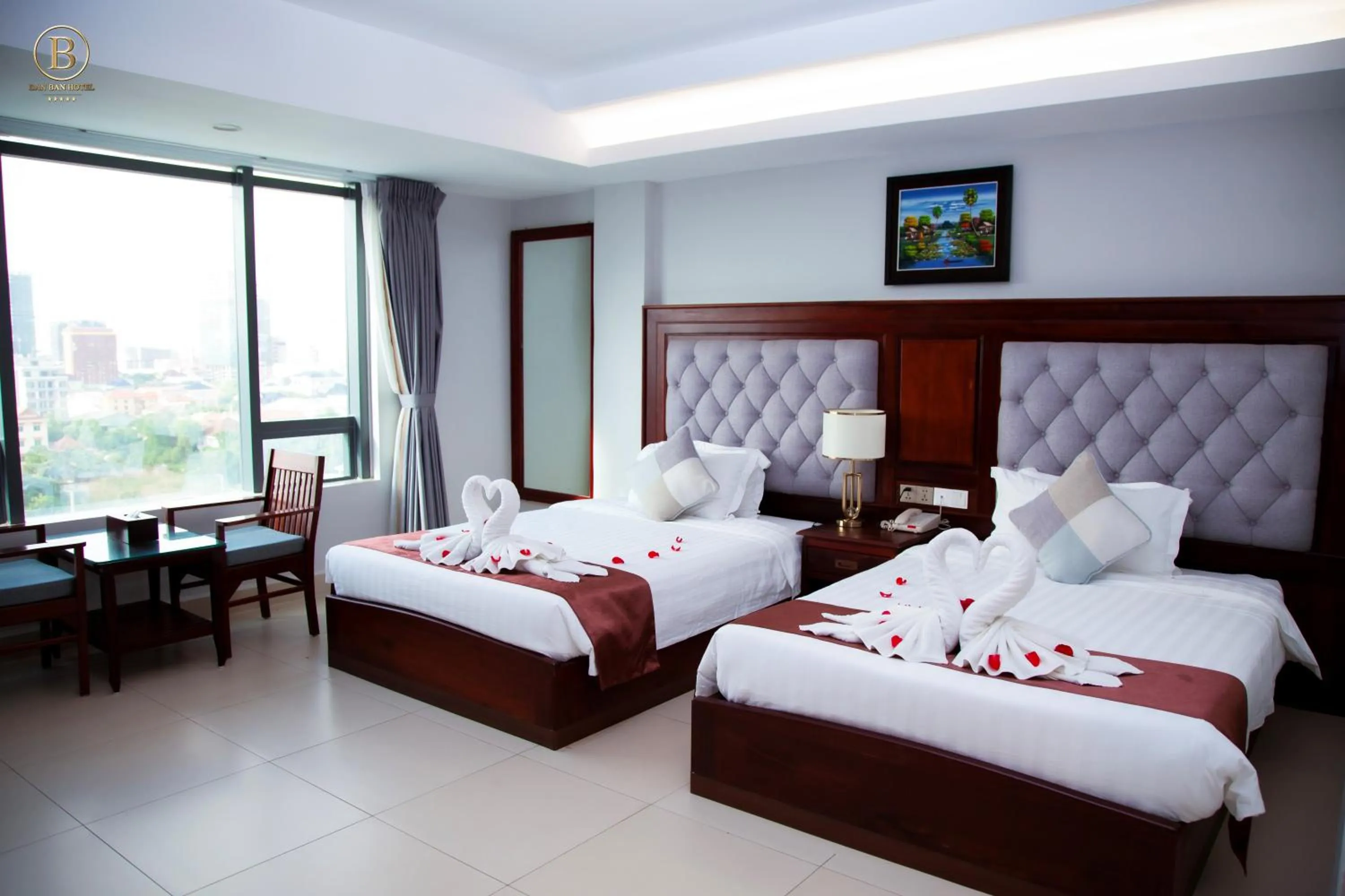 Bed in Ban Ban Hotel