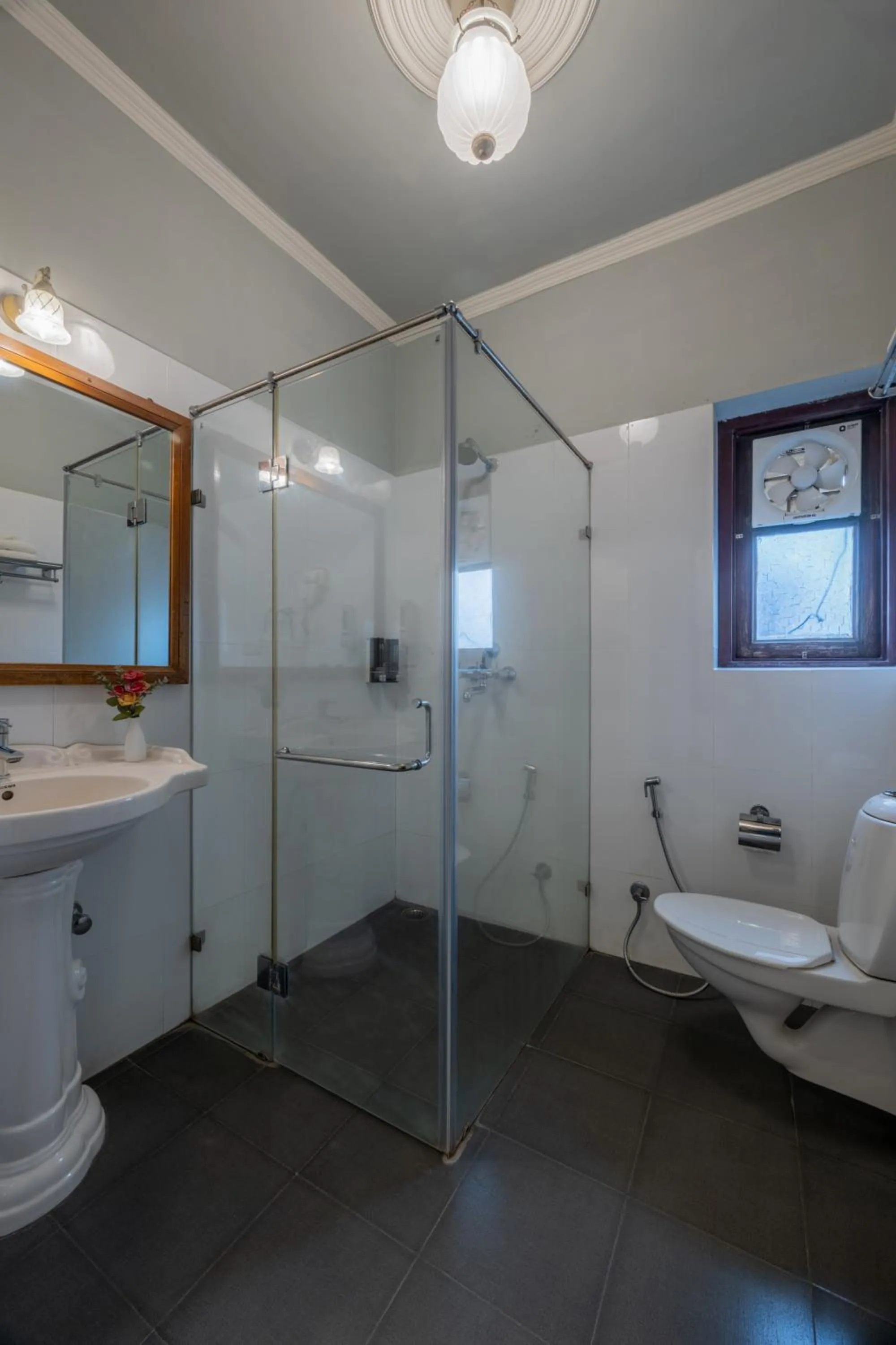 Shower in Rajasthan Palace - A Heritage Boutique Hotel in Jaipur