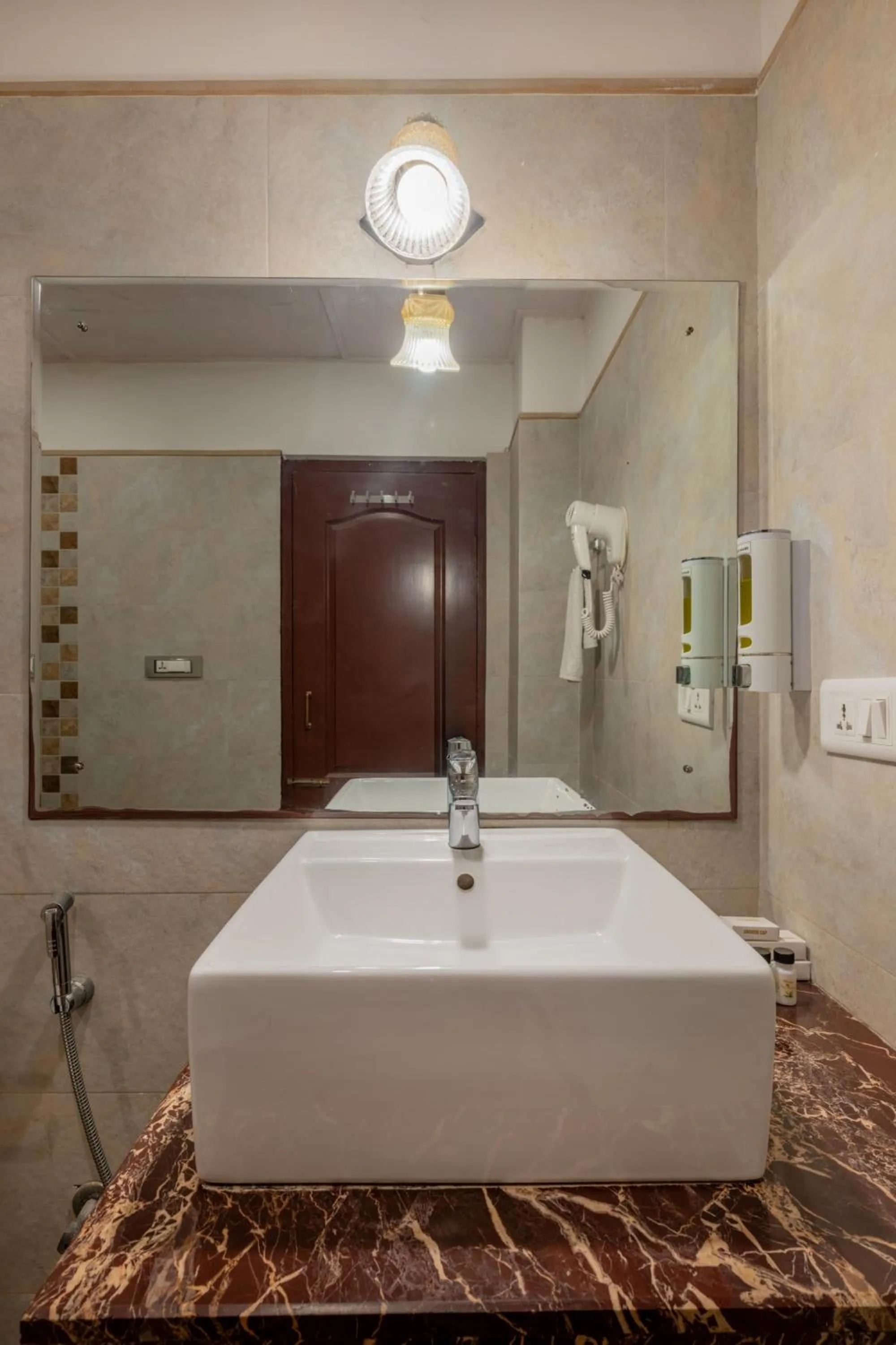 Shower in Rajasthan Palace - A Heritage Boutique Hotel in Jaipur
