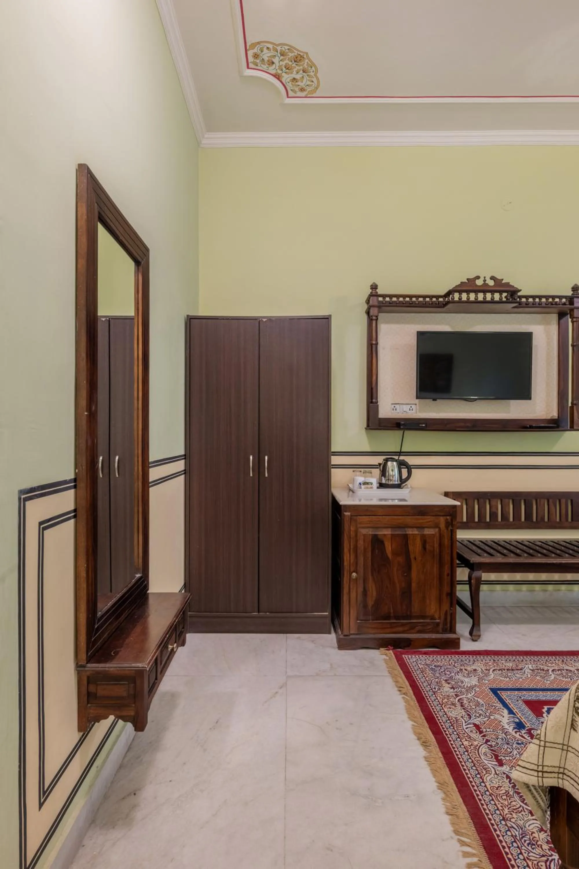 TV and multimedia in Rajasthan Palace - A Heritage Boutique Hotel in Jaipur