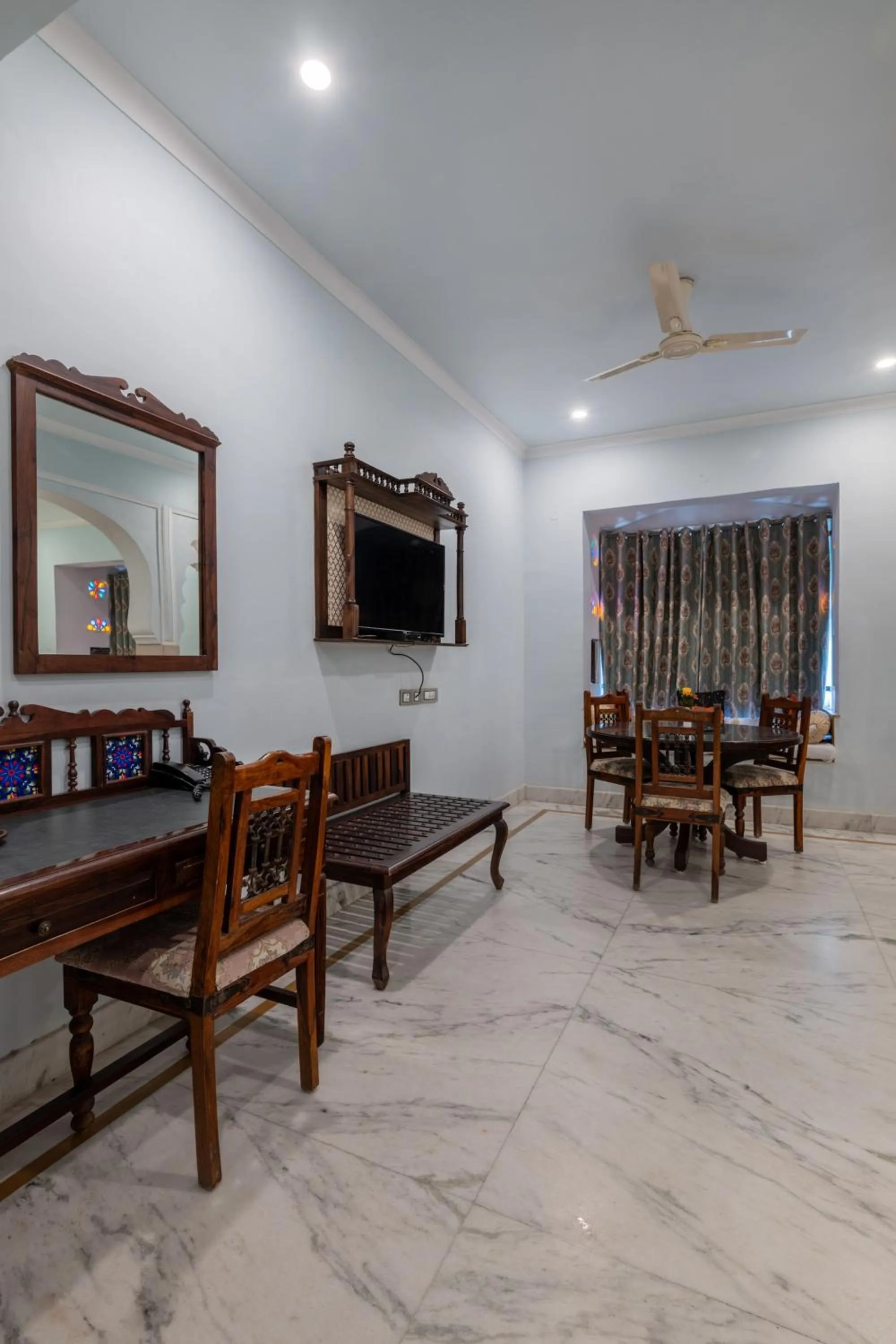 TV and multimedia in Rajasthan Palace - A Heritage Boutique Hotel in Jaipur