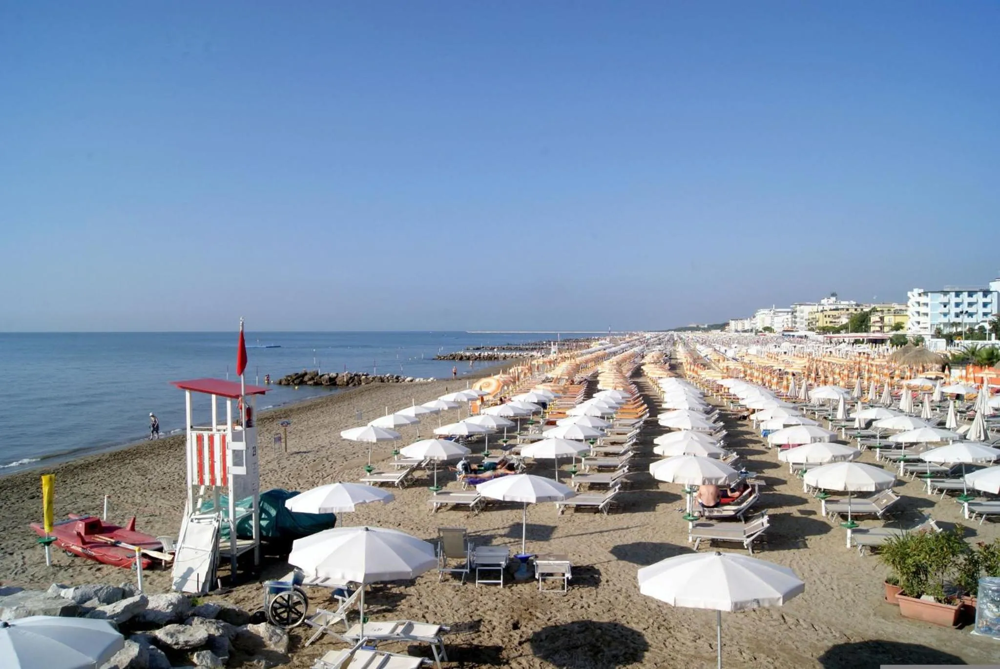 Beach in Flat with shared pool