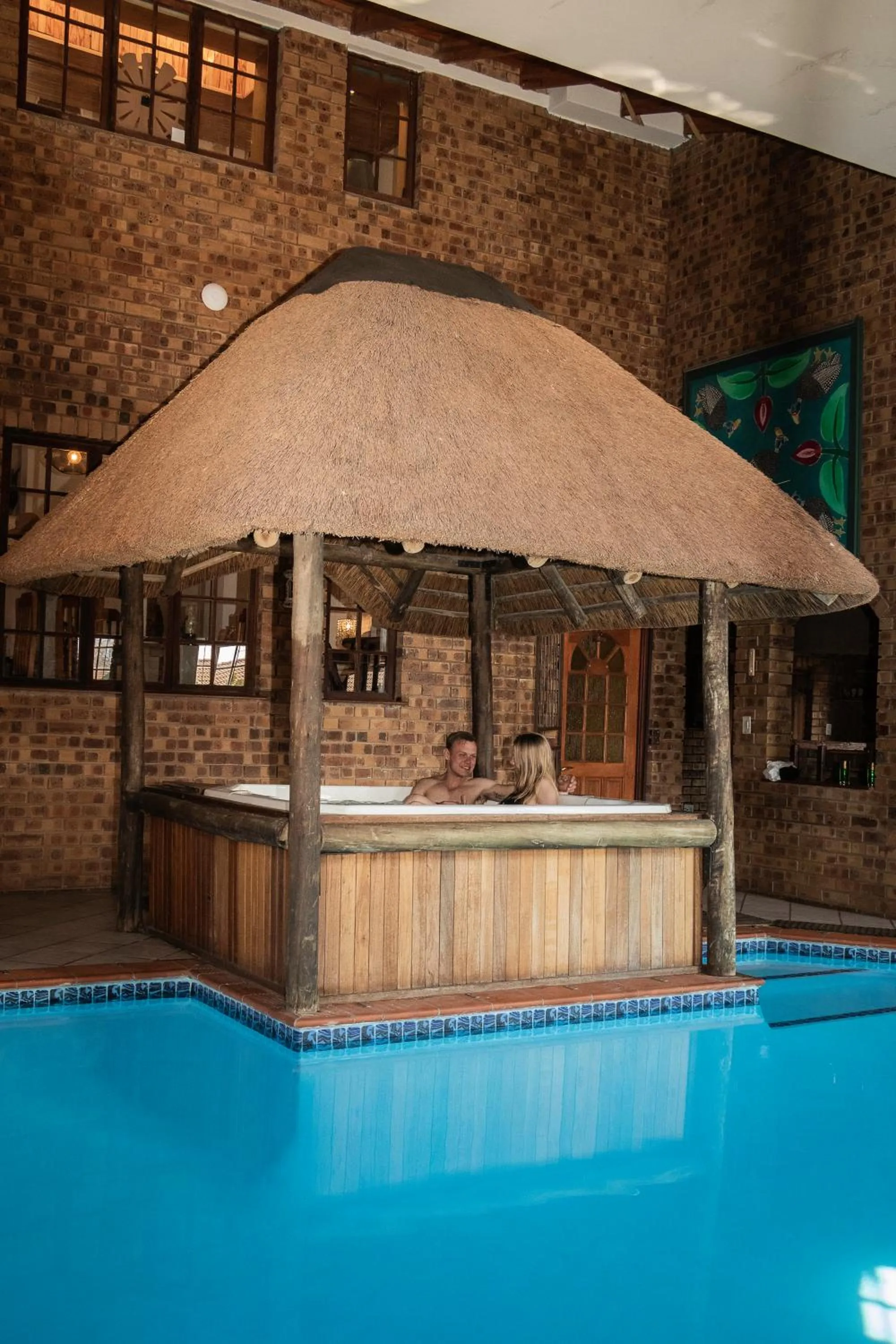 Swimming pool in Mereke Manor