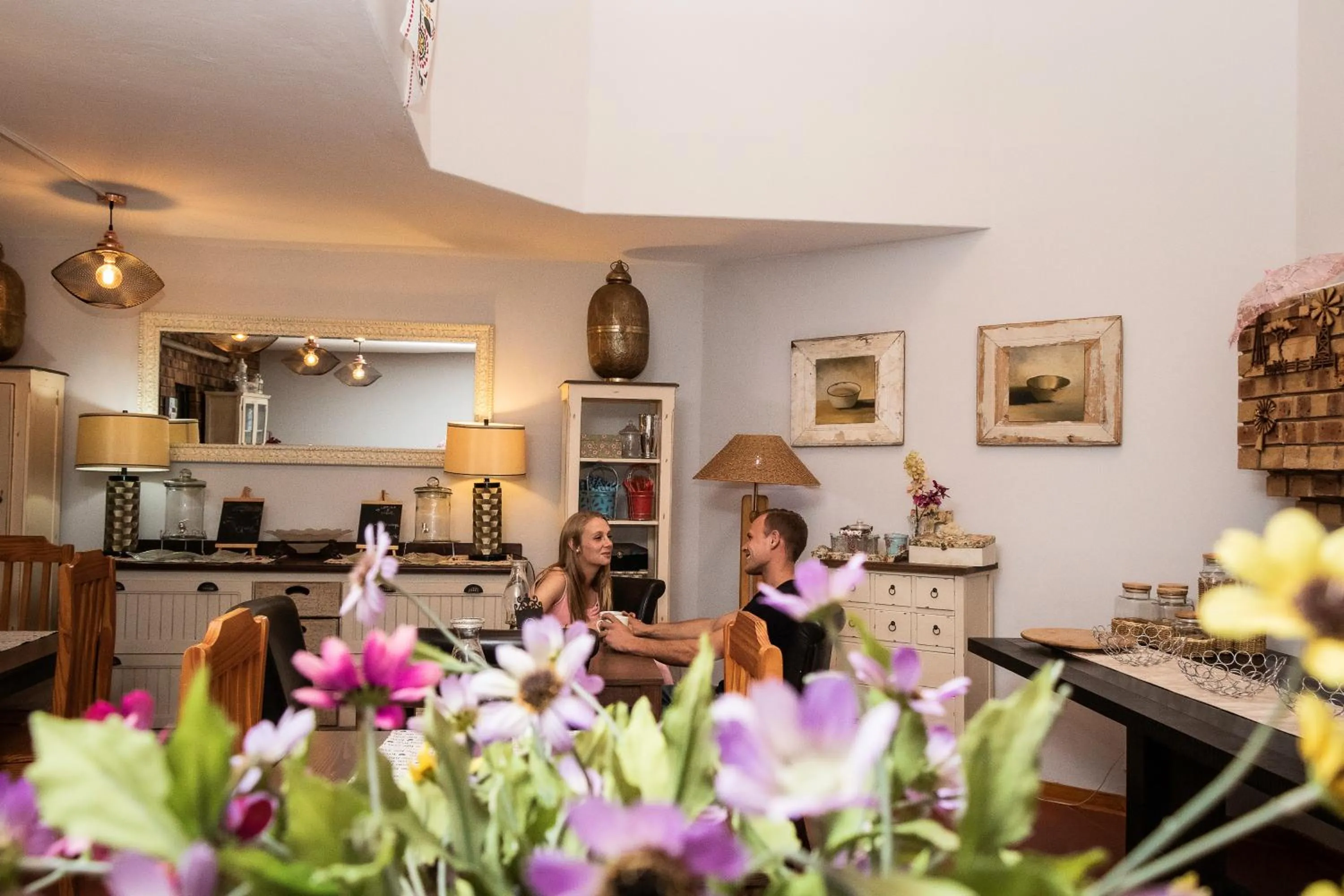 Dining area in Mereke Manor