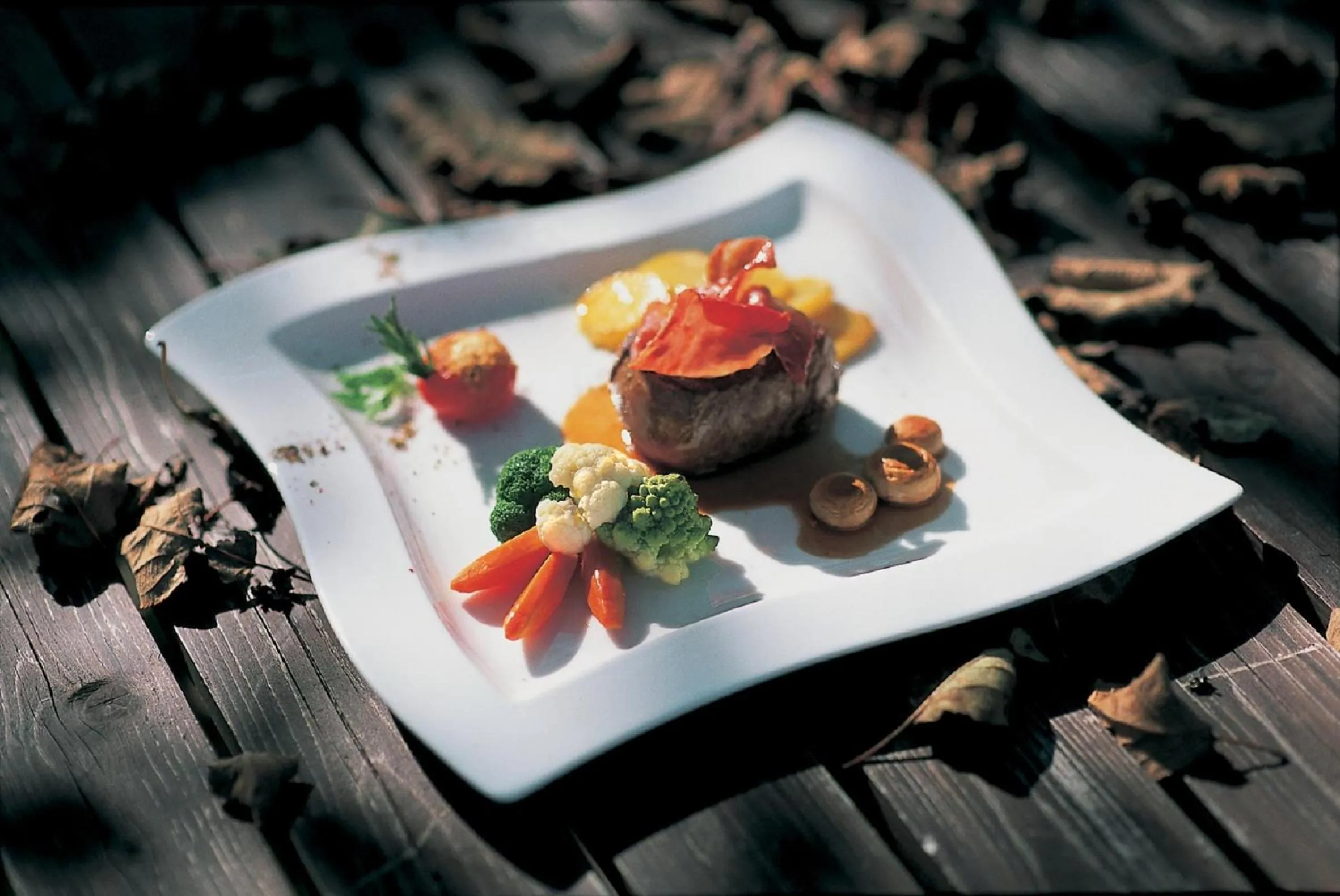 Food close-up in Möhringers Schwarzwald Hotel