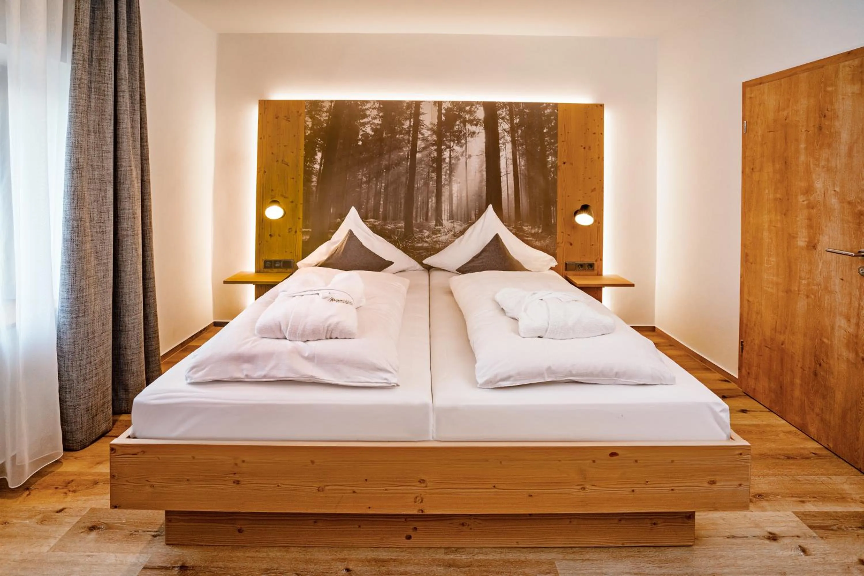 Bed in Möhringers Schwarzwald Hotel