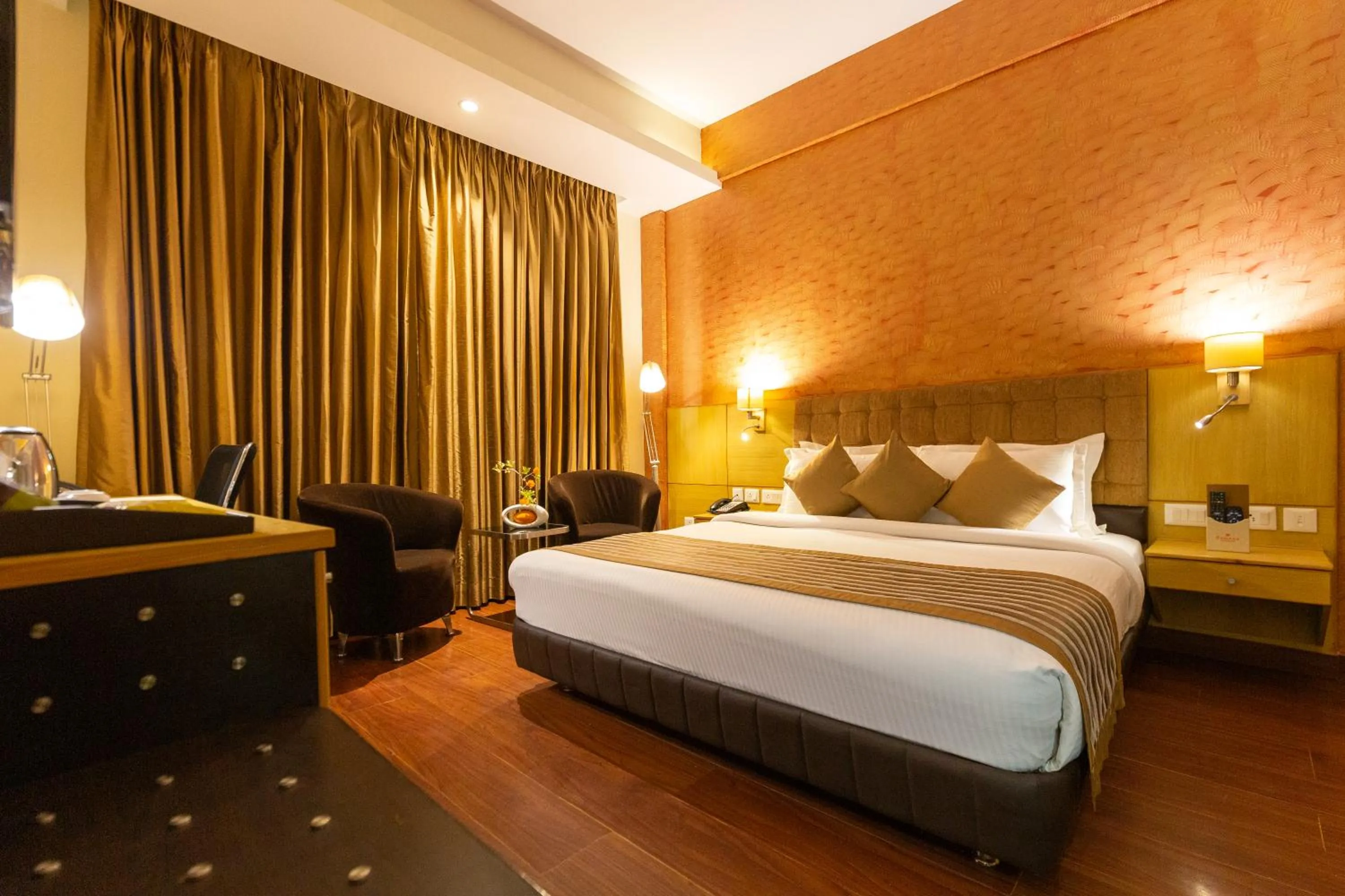 Bedroom, Bed in Ramada Neemrana