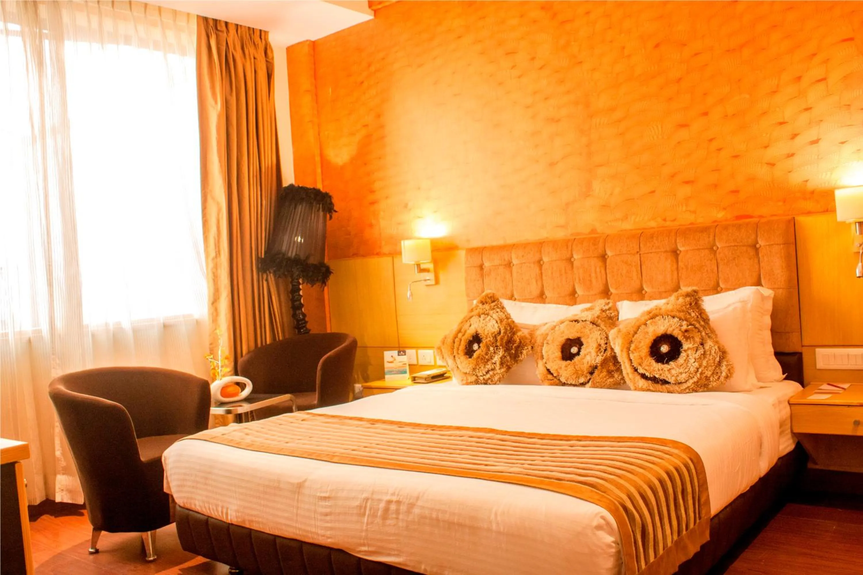 Bedroom, Bed in Ramada Neemrana