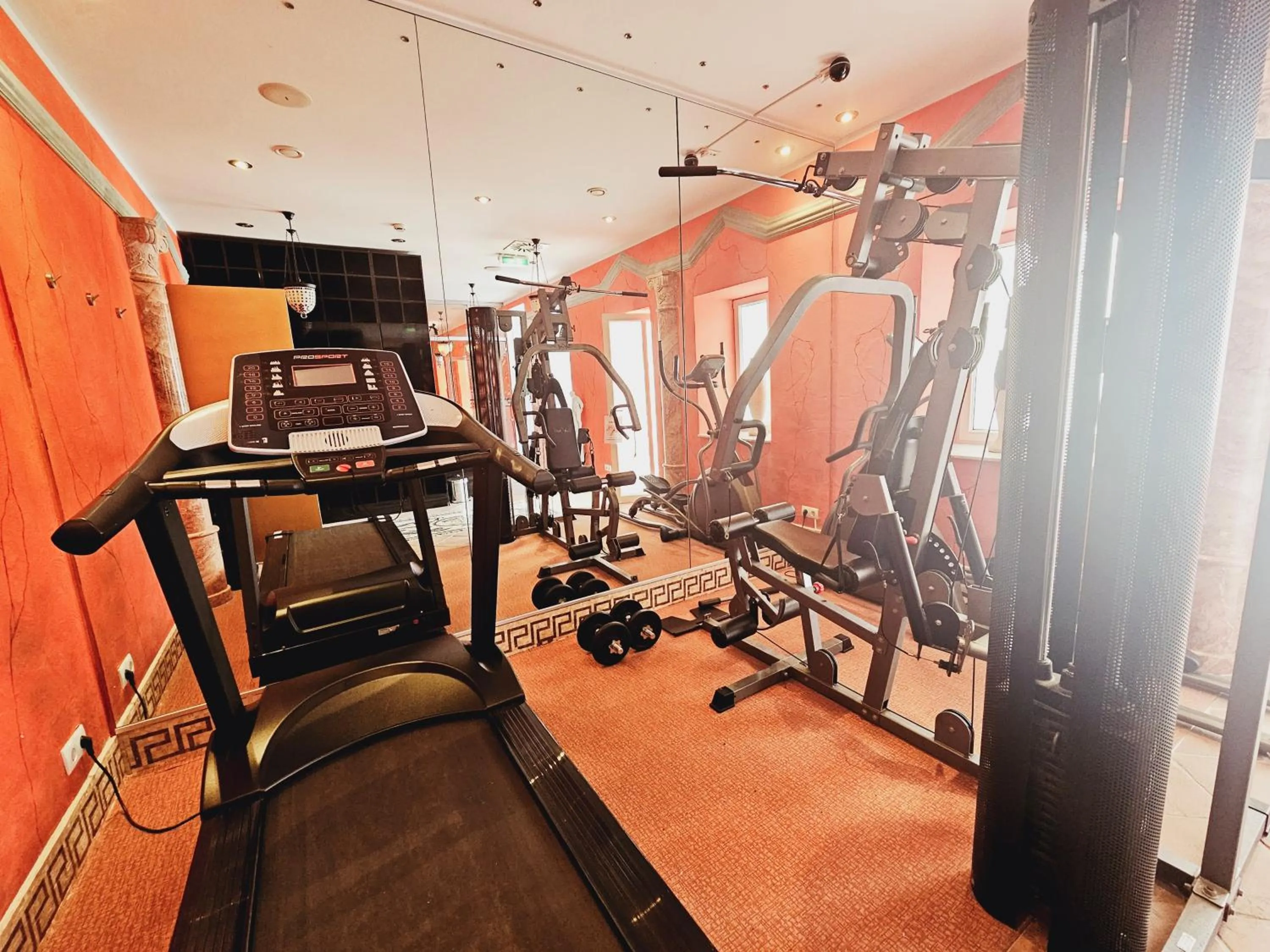 Fitness centre/facilities in Alexa Hotel