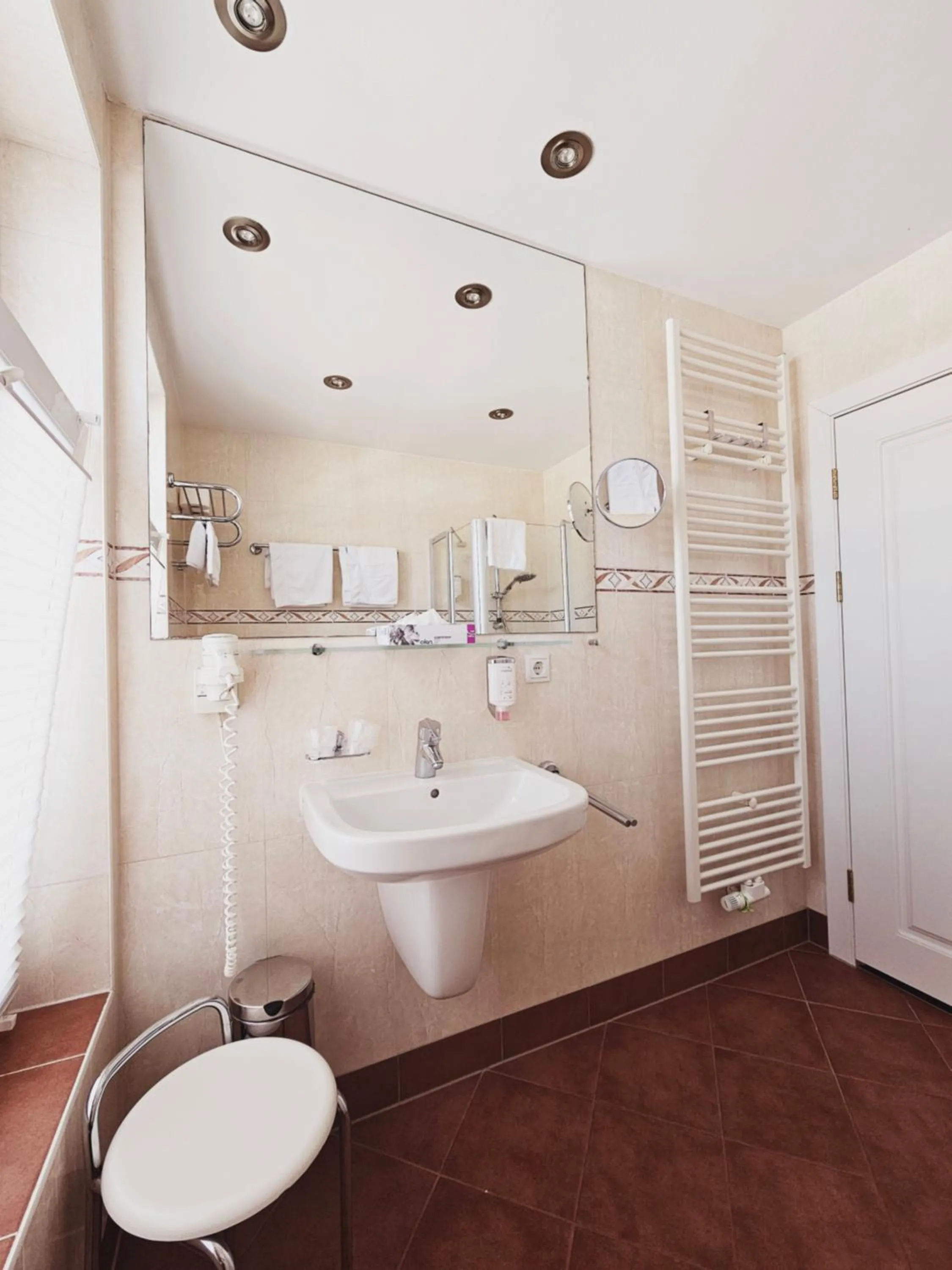 Bathroom in Alexa Hotel