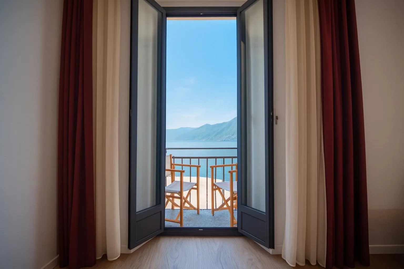 Balcony/Terrace in Hotel la Meridiana, Lake & SPA