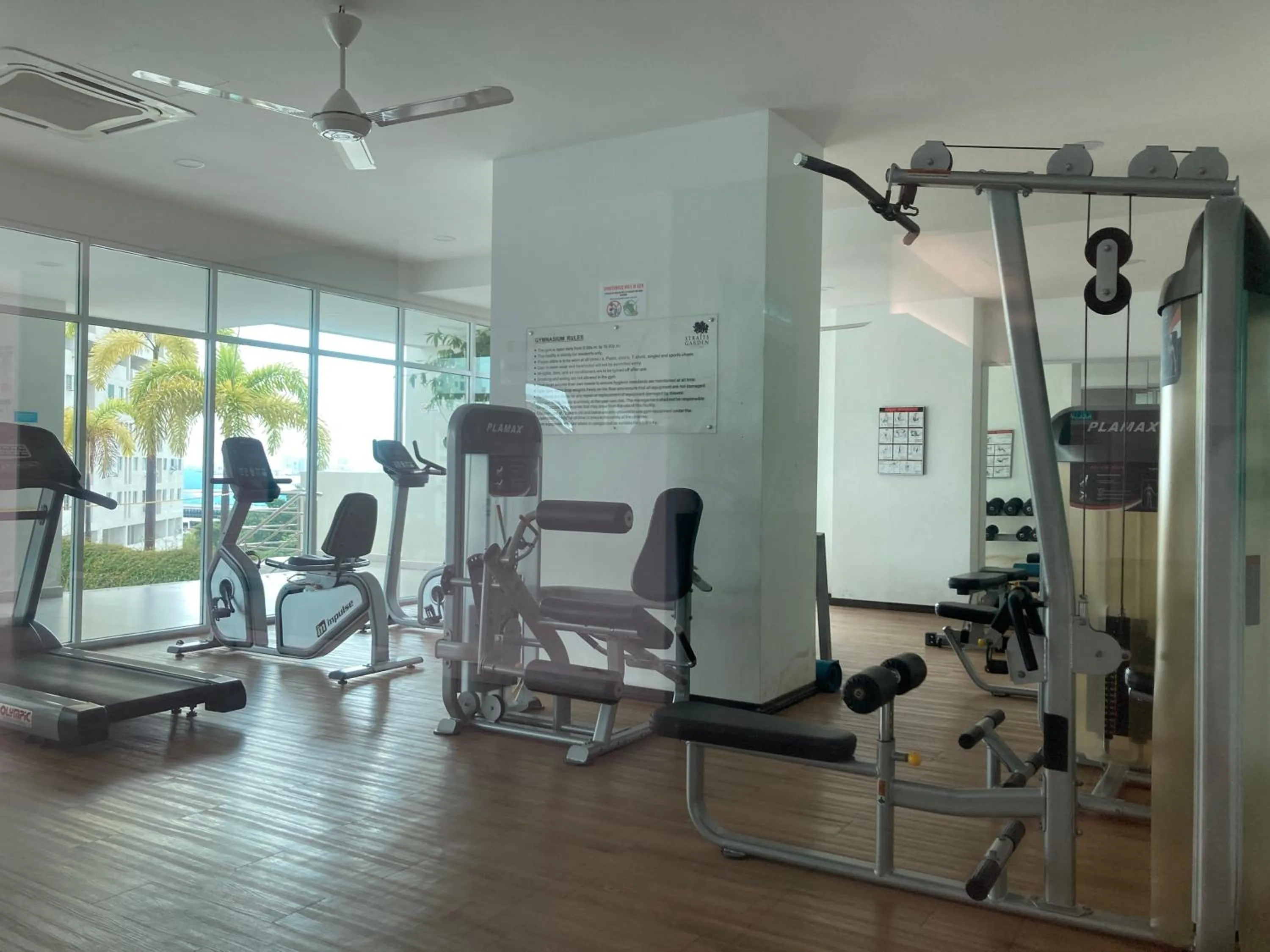 Fitness centre/facilities in Straits Garden Suite Jelutong Georgetown