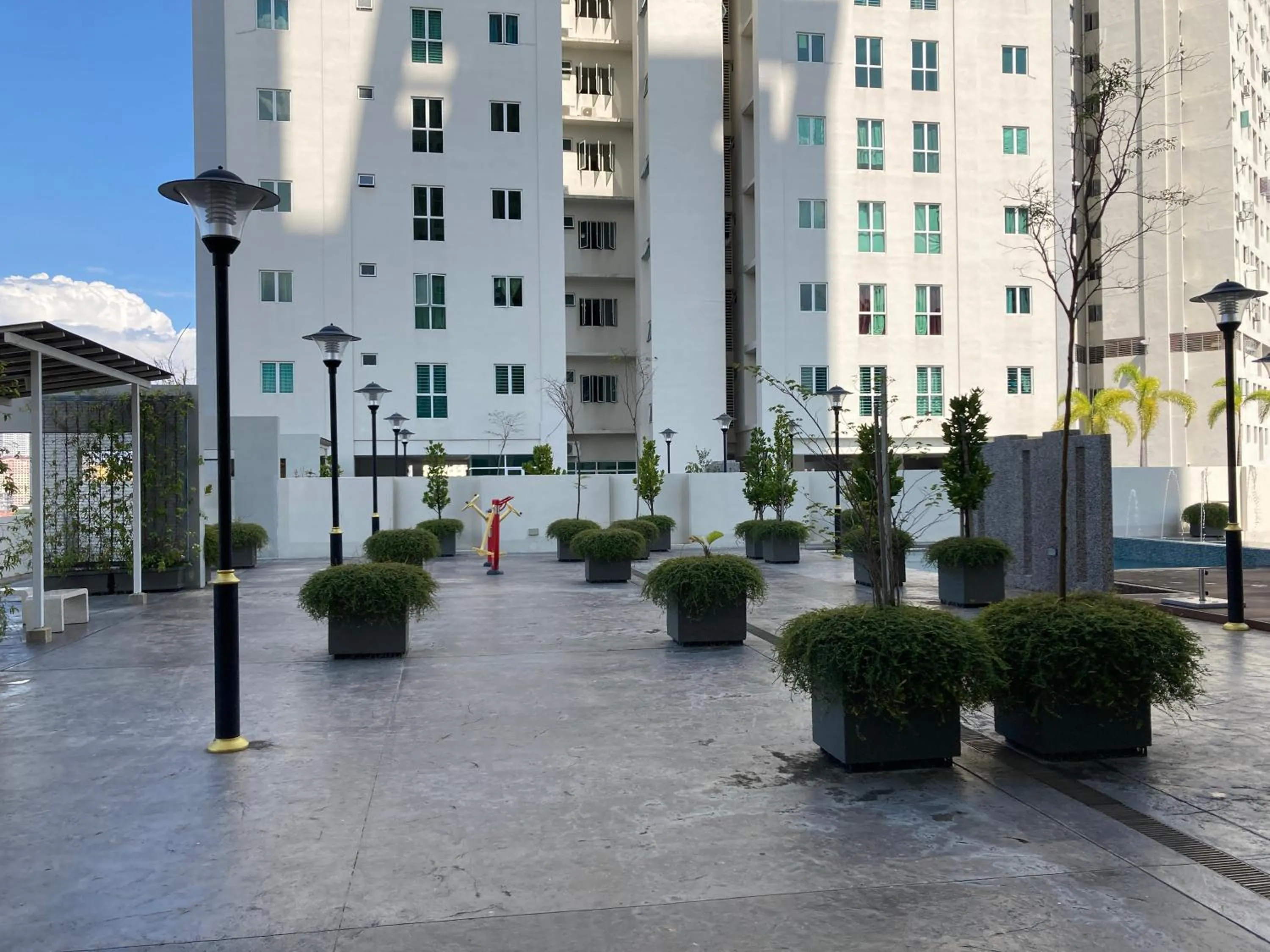 Garden view in Straits Garden Suite Jelutong Georgetown