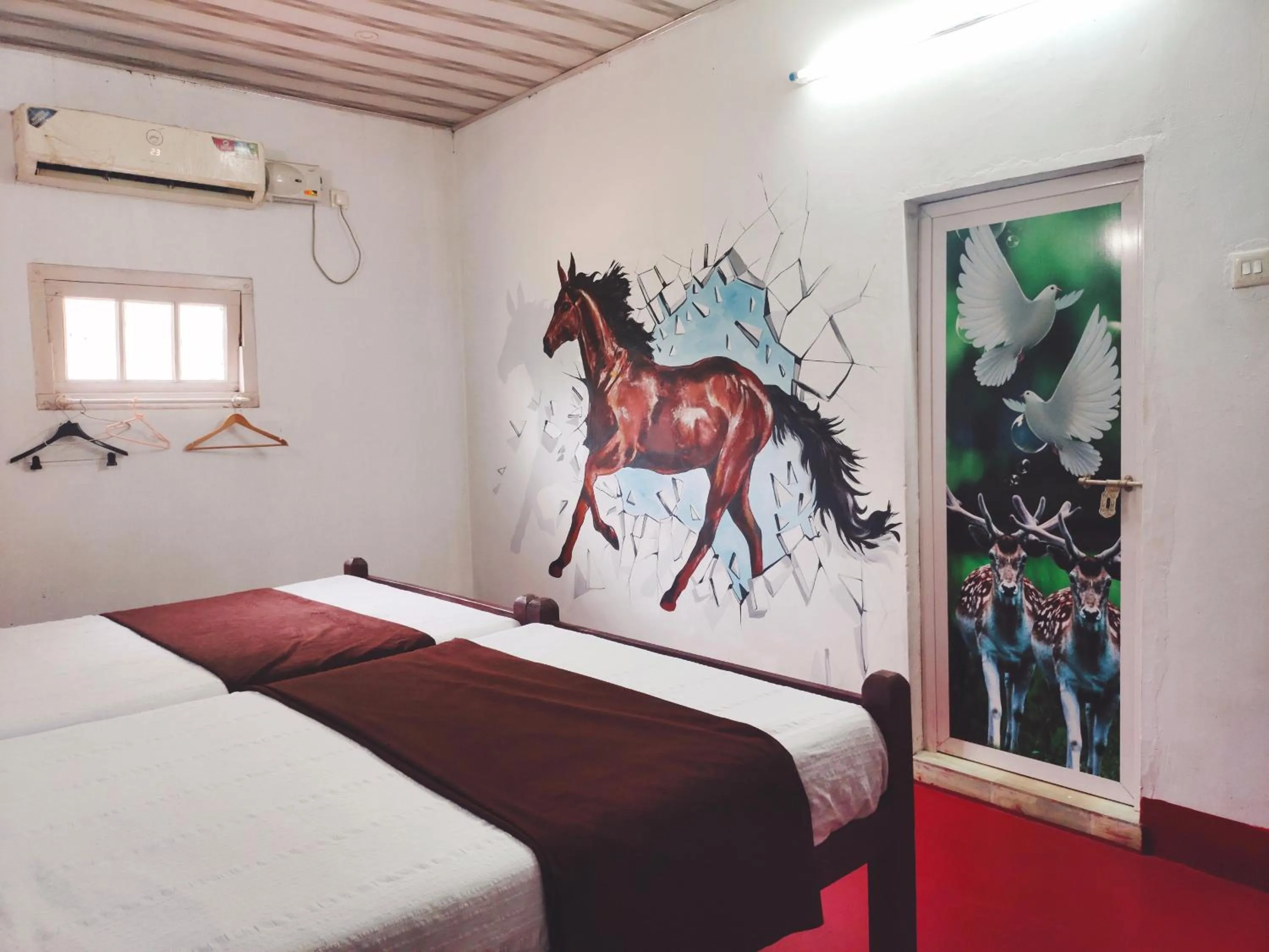 Bed in Achayans Homestay Mararikulam