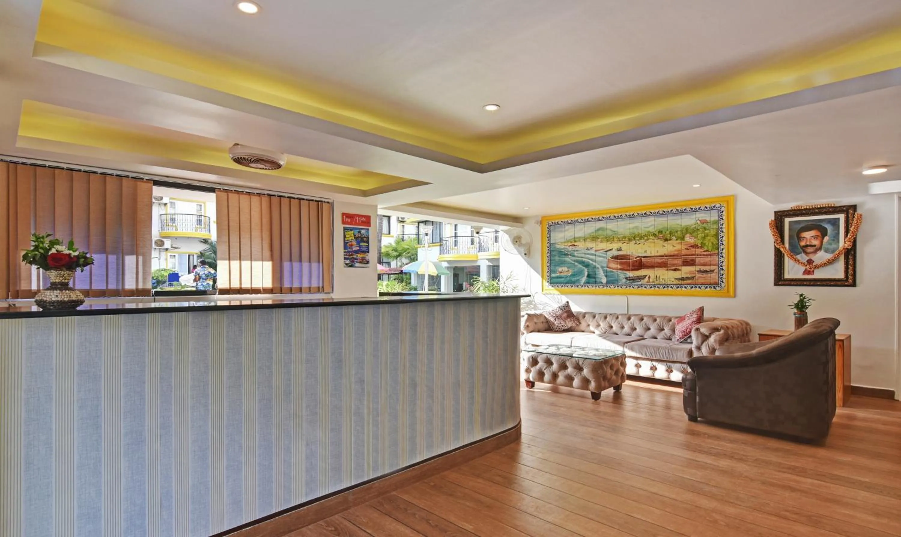 Lobby or reception in Santa Monica Resort - Calangute