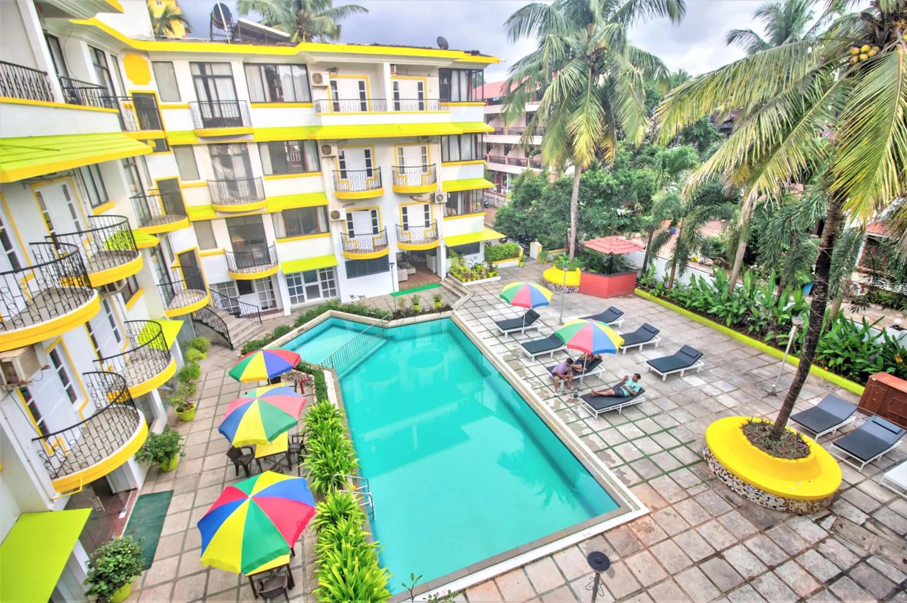 View (from property/room) in Santa Monica Resort - Calangute