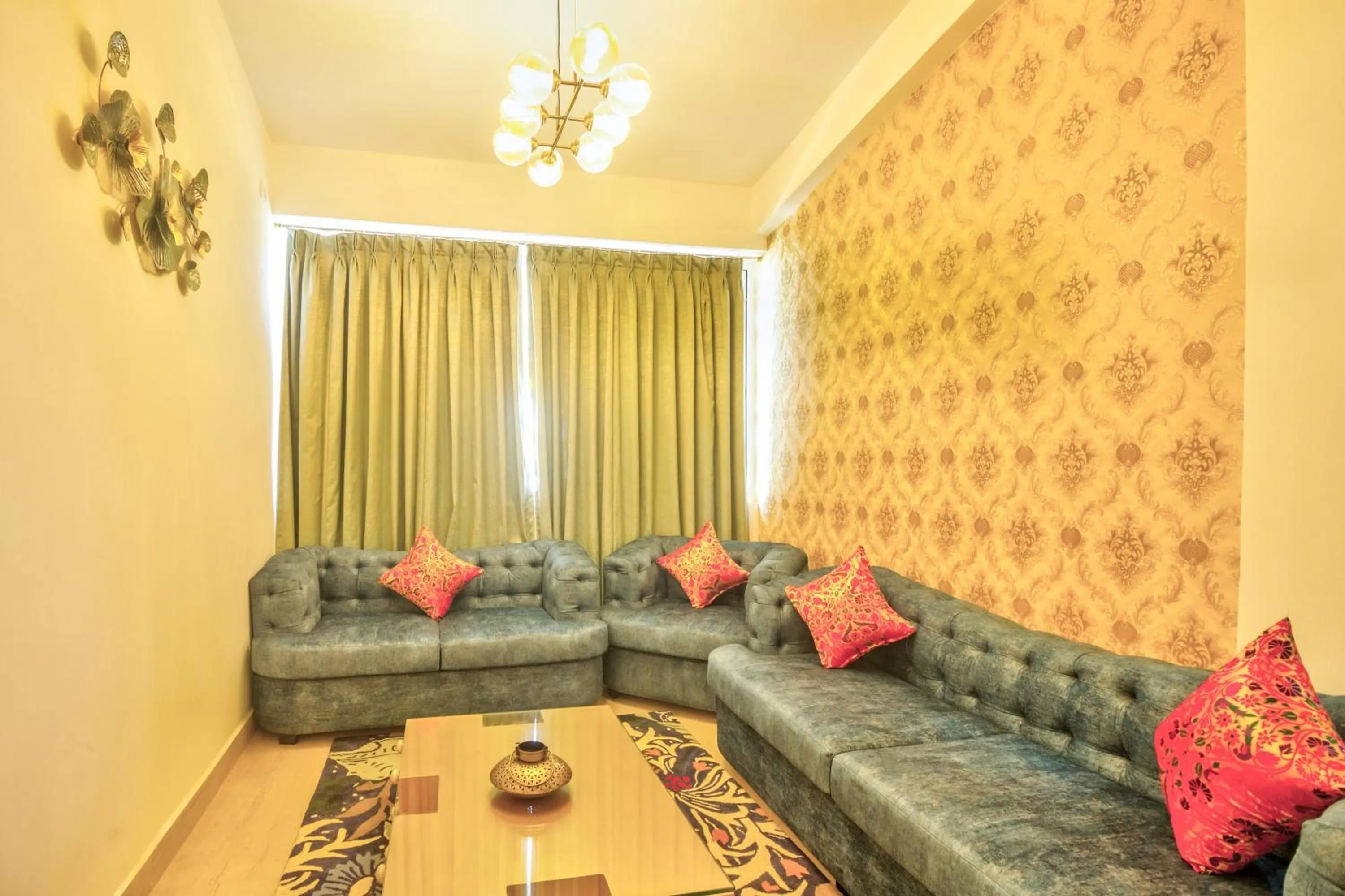 Living room in Santa Monica Resort - Calangute