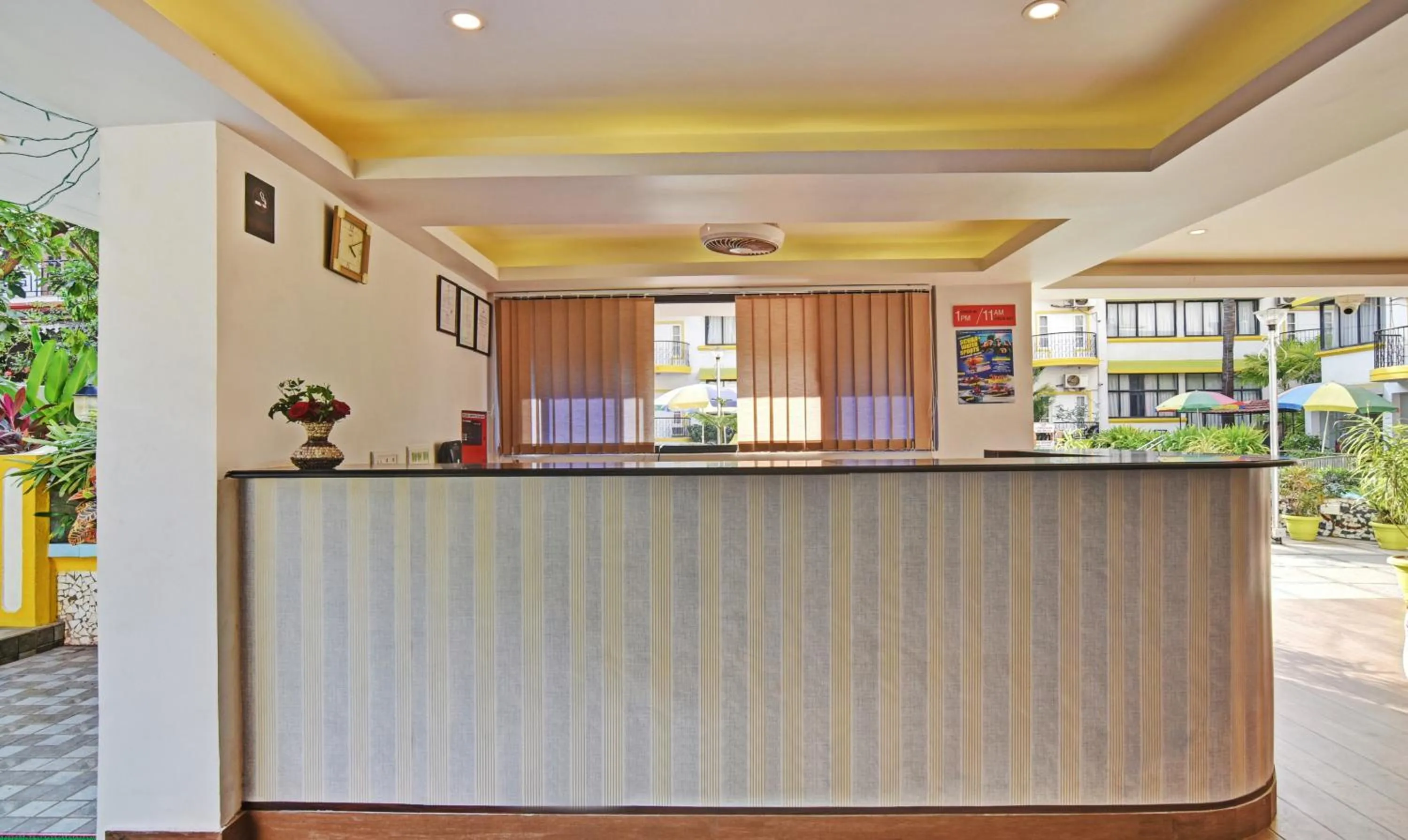 Lobby or reception in Santa Monica Resort - Calangute