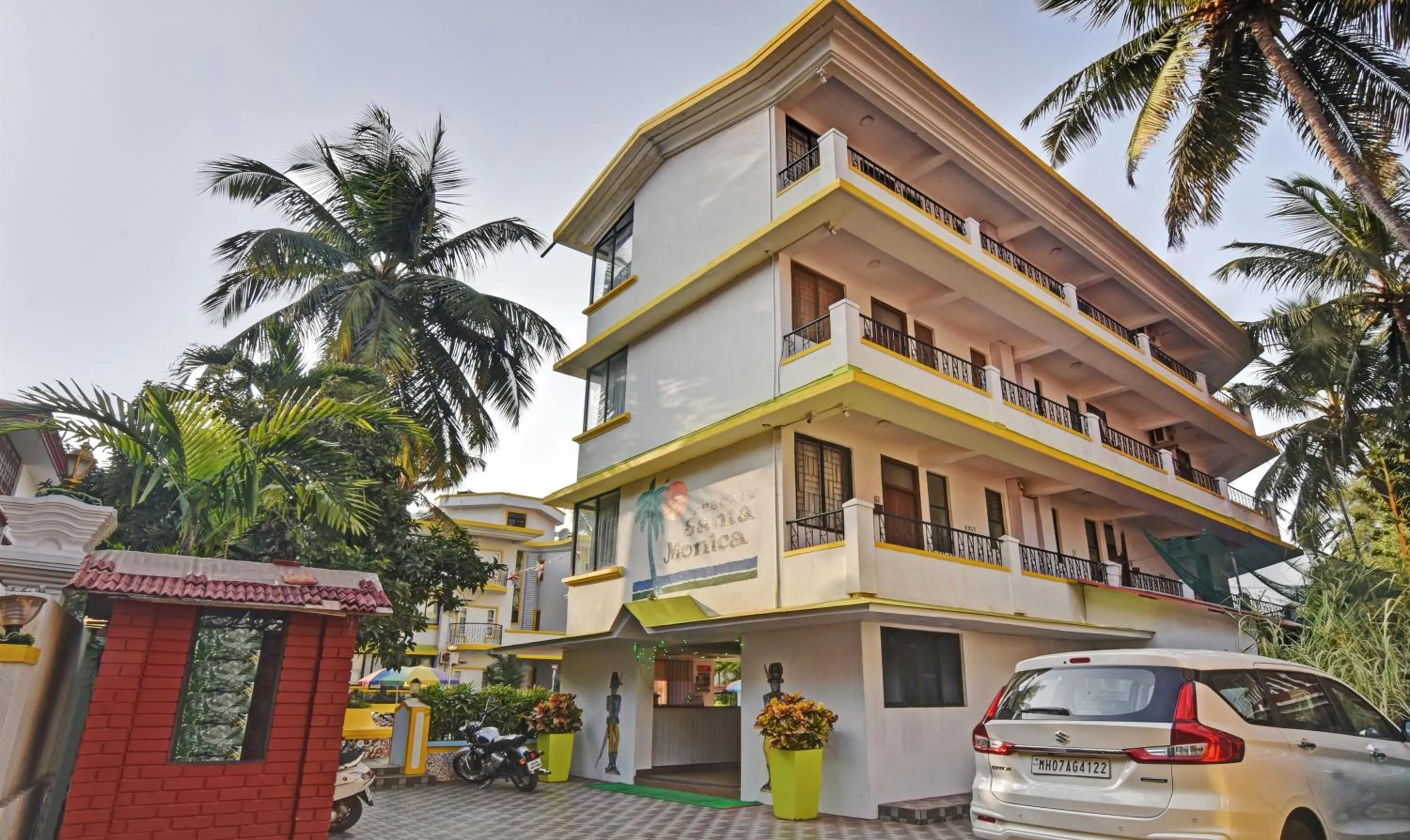Property building in Santa Monica Resort - Calangute