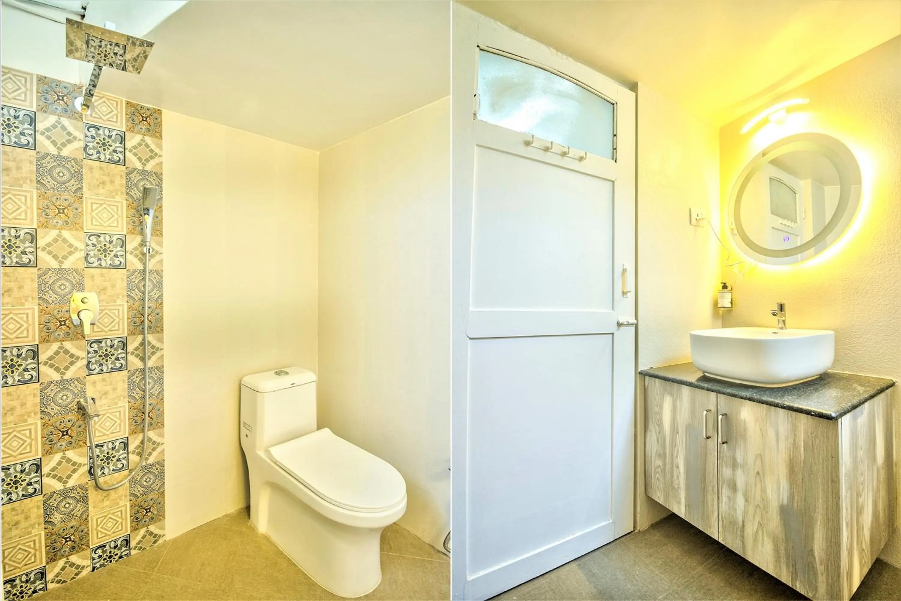 Bathroom in Santa Monica Resort - Calangute