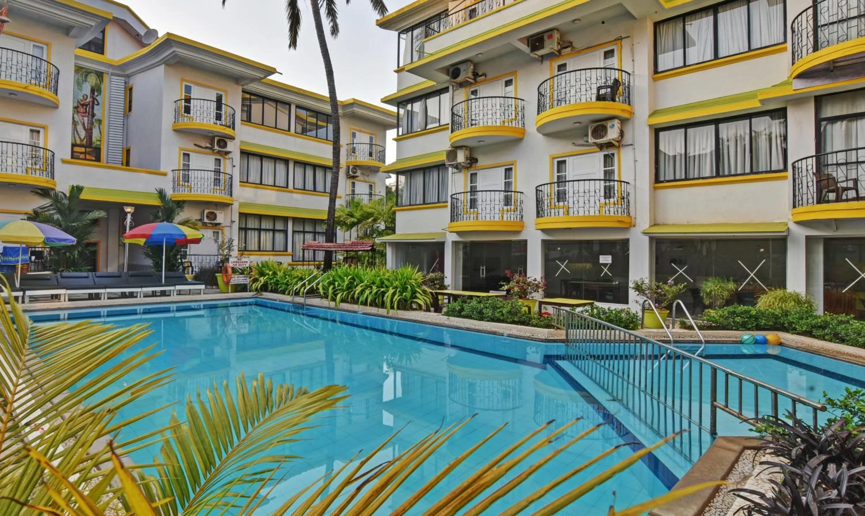 Property building in Santa Monica Resort - Calangute
