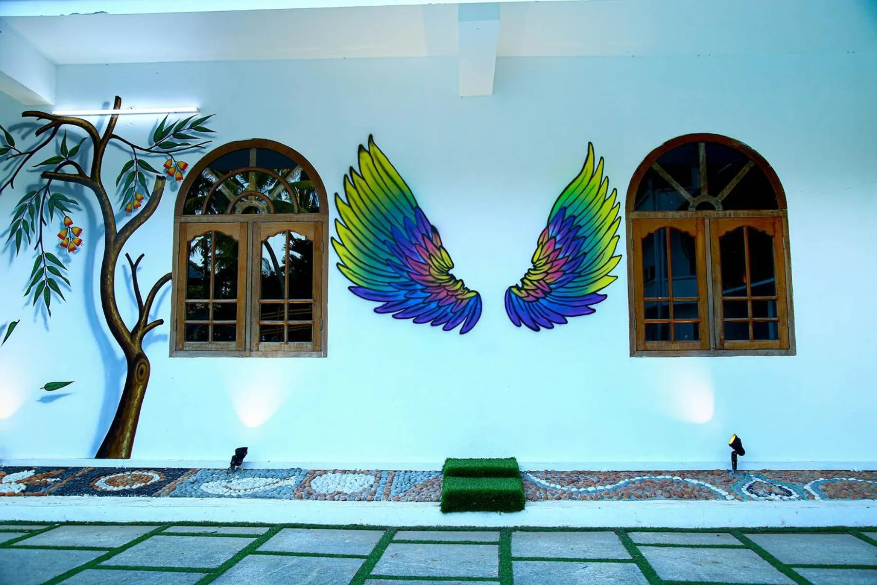 Day in Lake Palace Family Resort Kumarakom