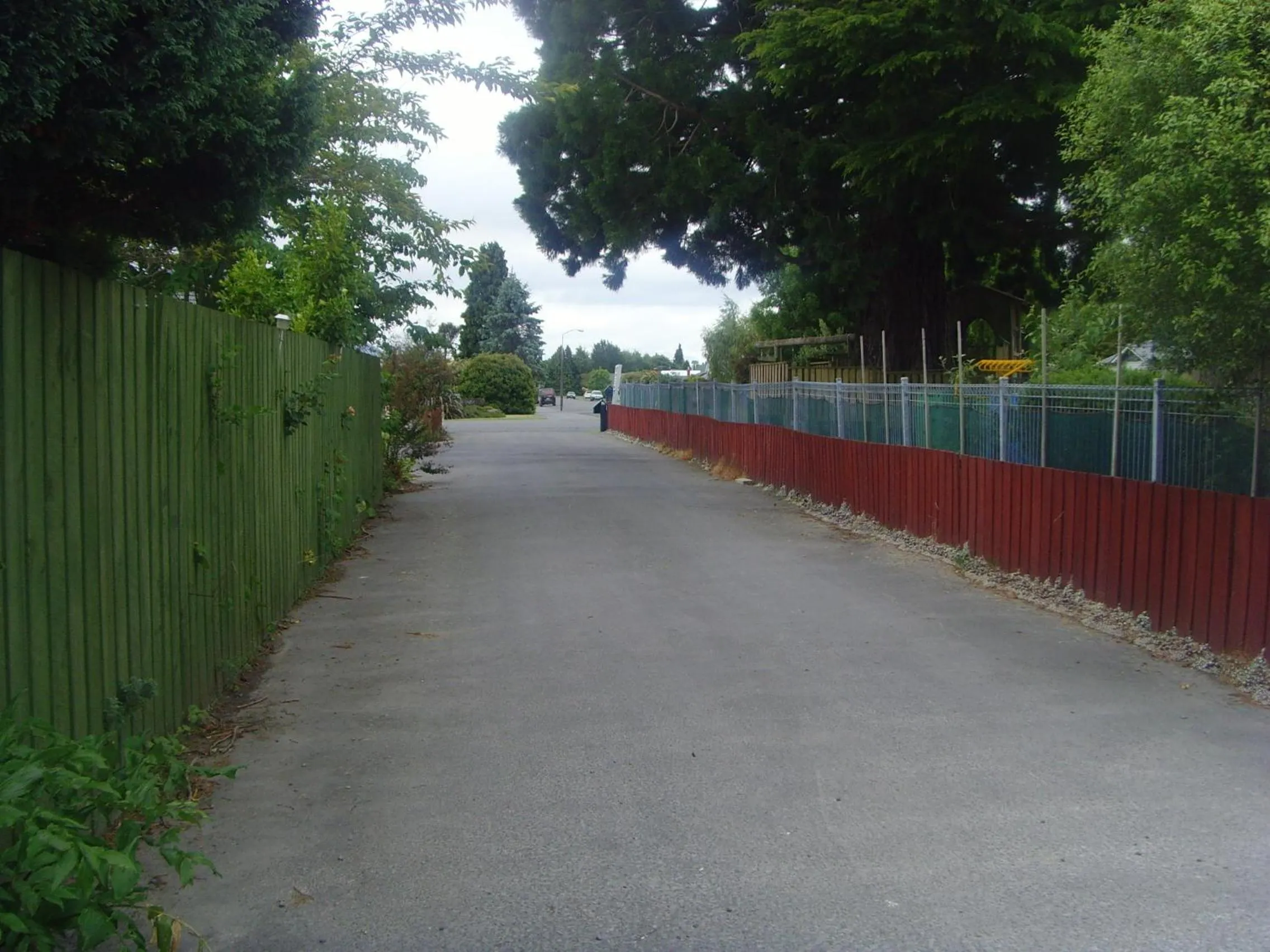 Facade/entrance in Big Tree Lodge Methven