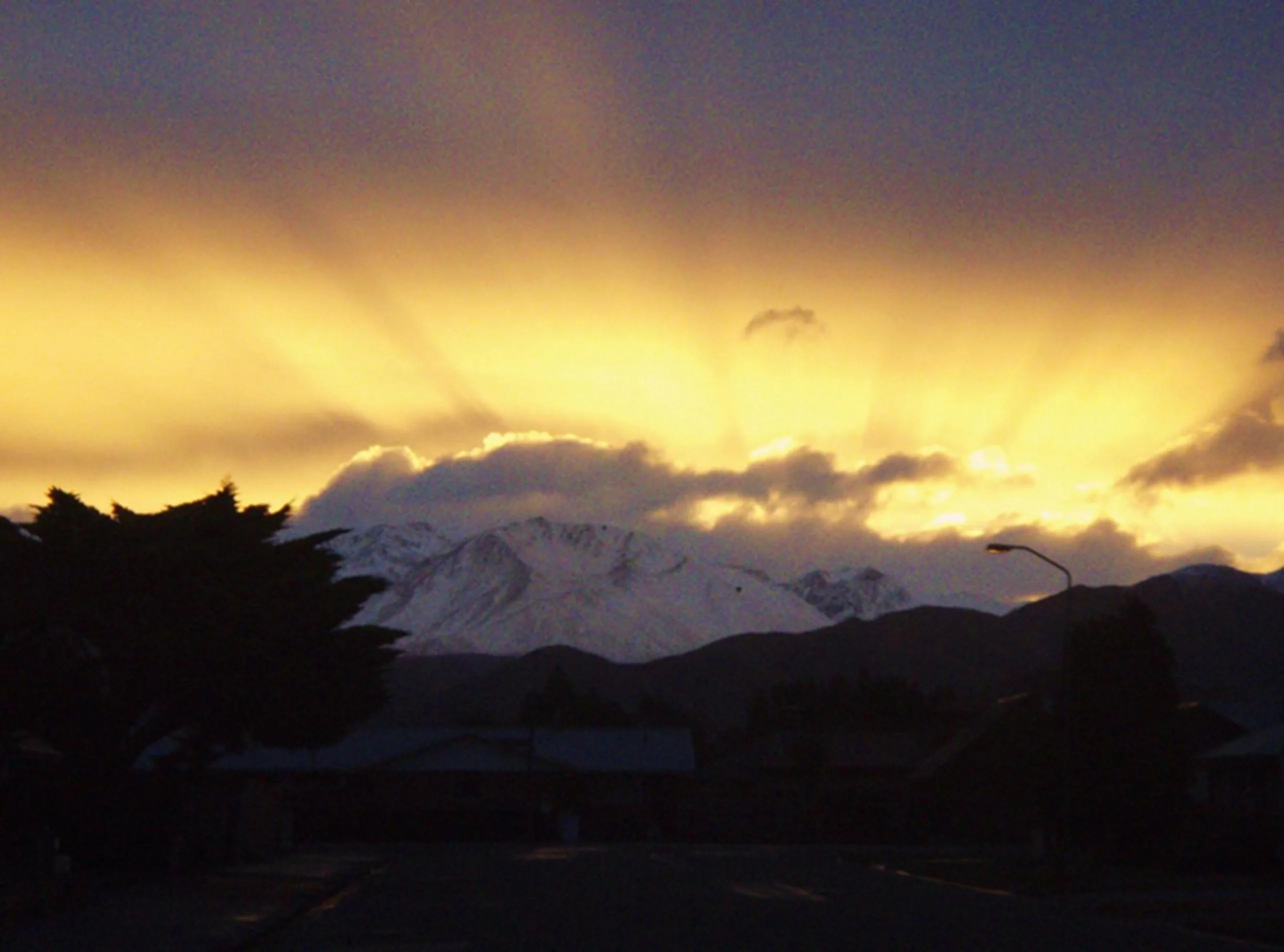 View (from property/room) in Big Tree Lodge Methven