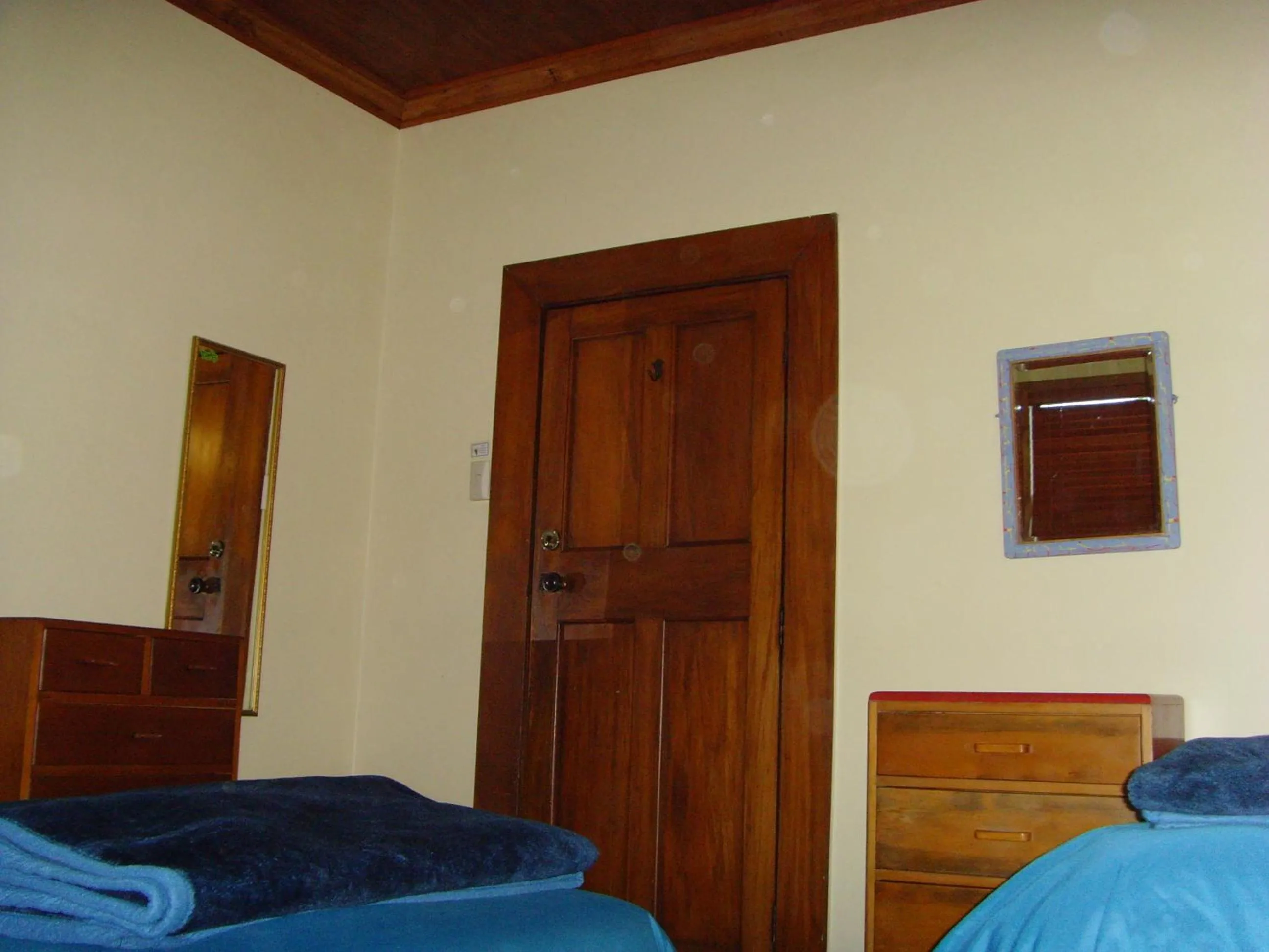 Bed in Big Tree Lodge Methven