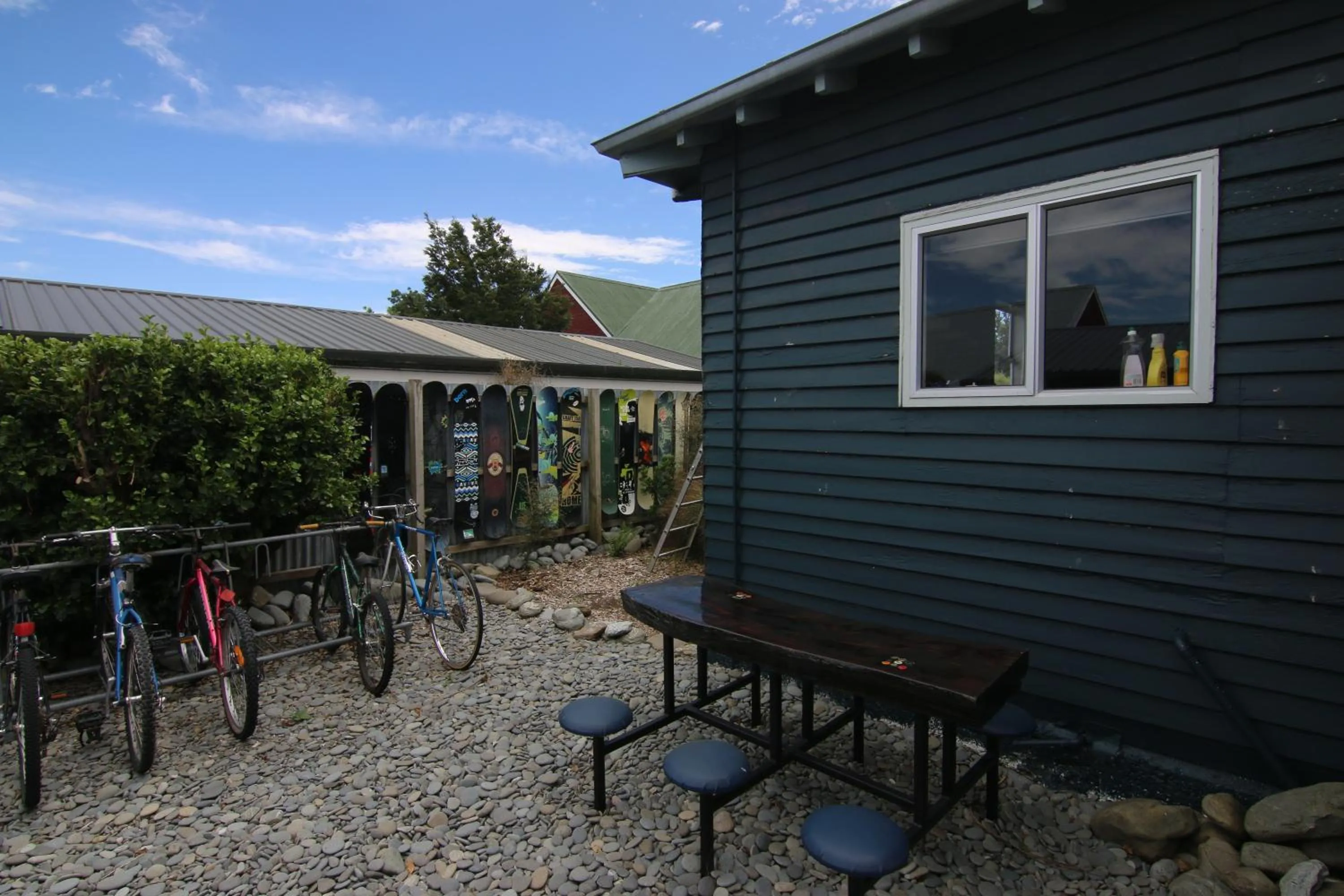 Decorative detail in Big Tree Lodge Methven