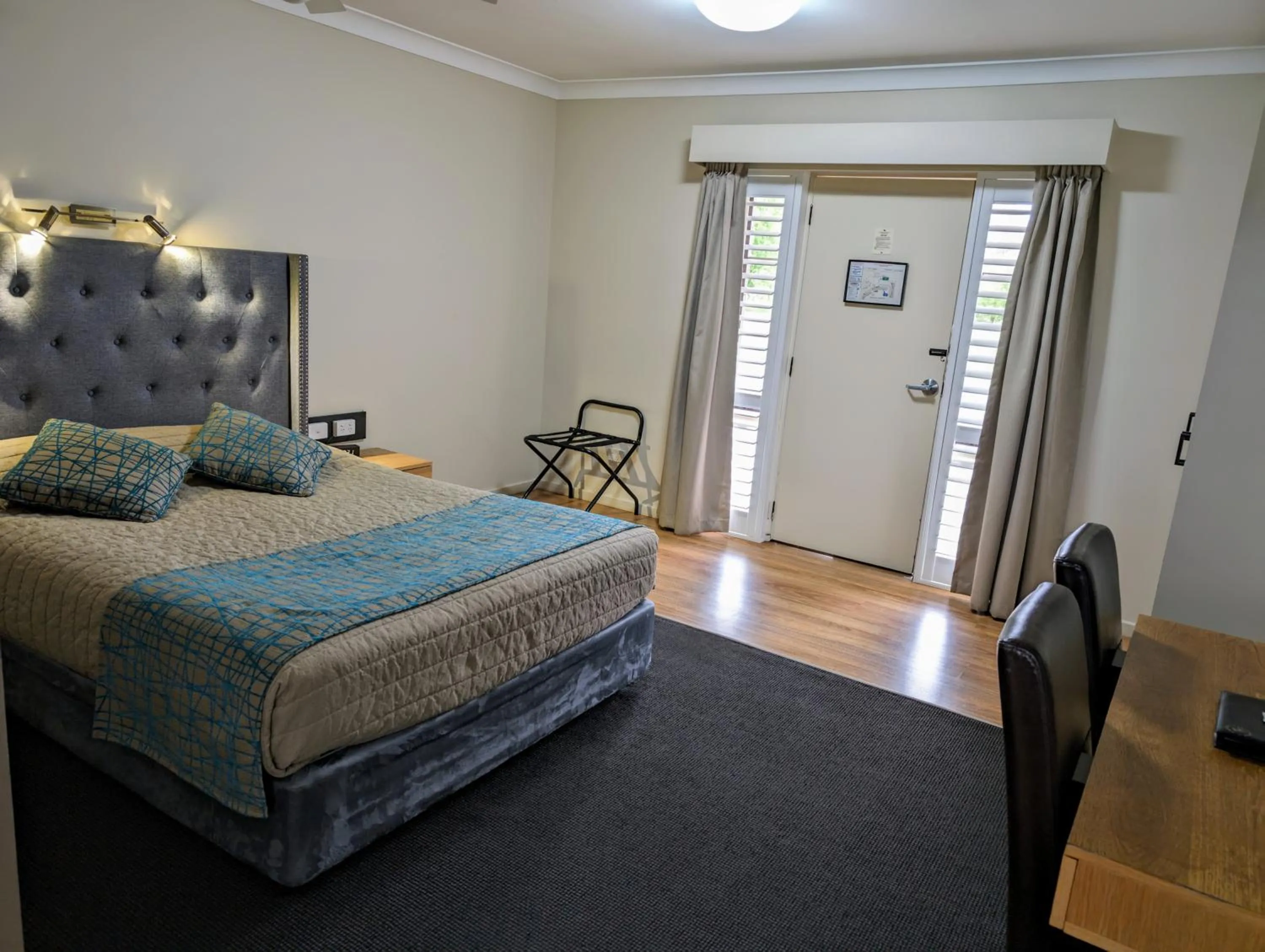 Bed in Australian Homestead Motor Lodge