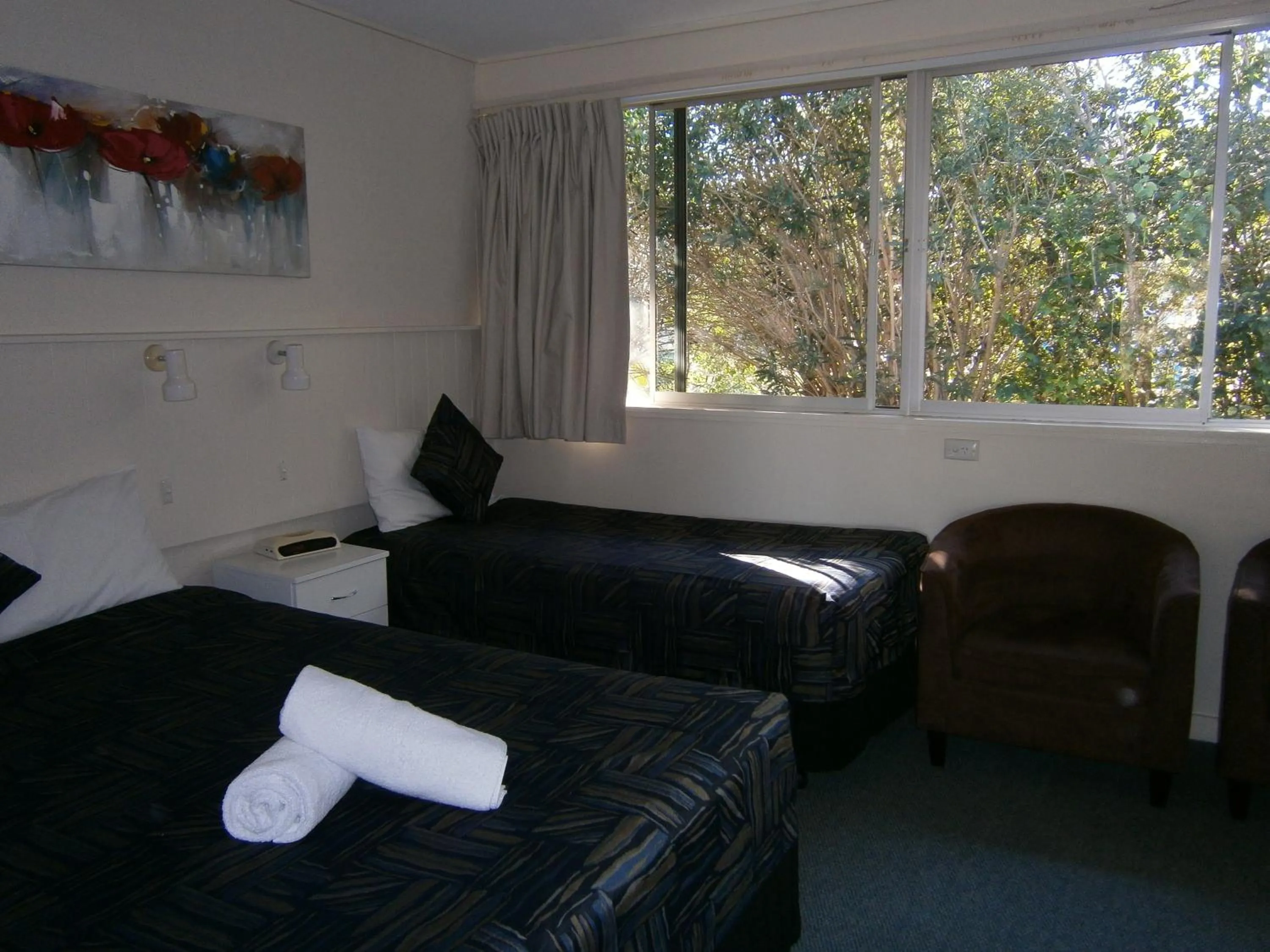 Bedroom, Bed in Kellys Motel Oakey