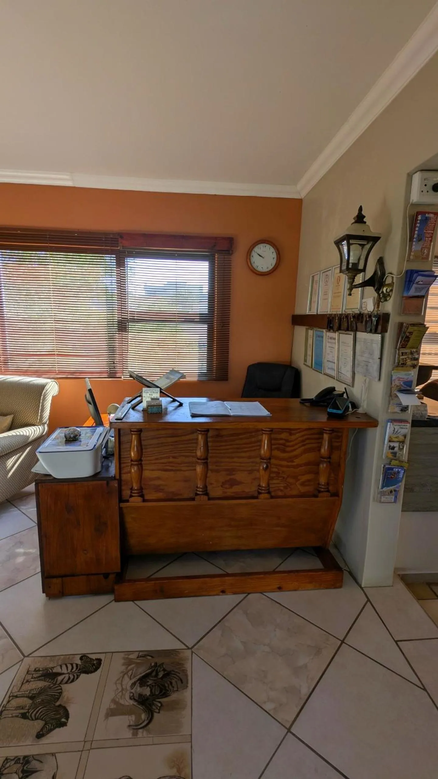 Lobby or reception in Amarachi Guesthouse