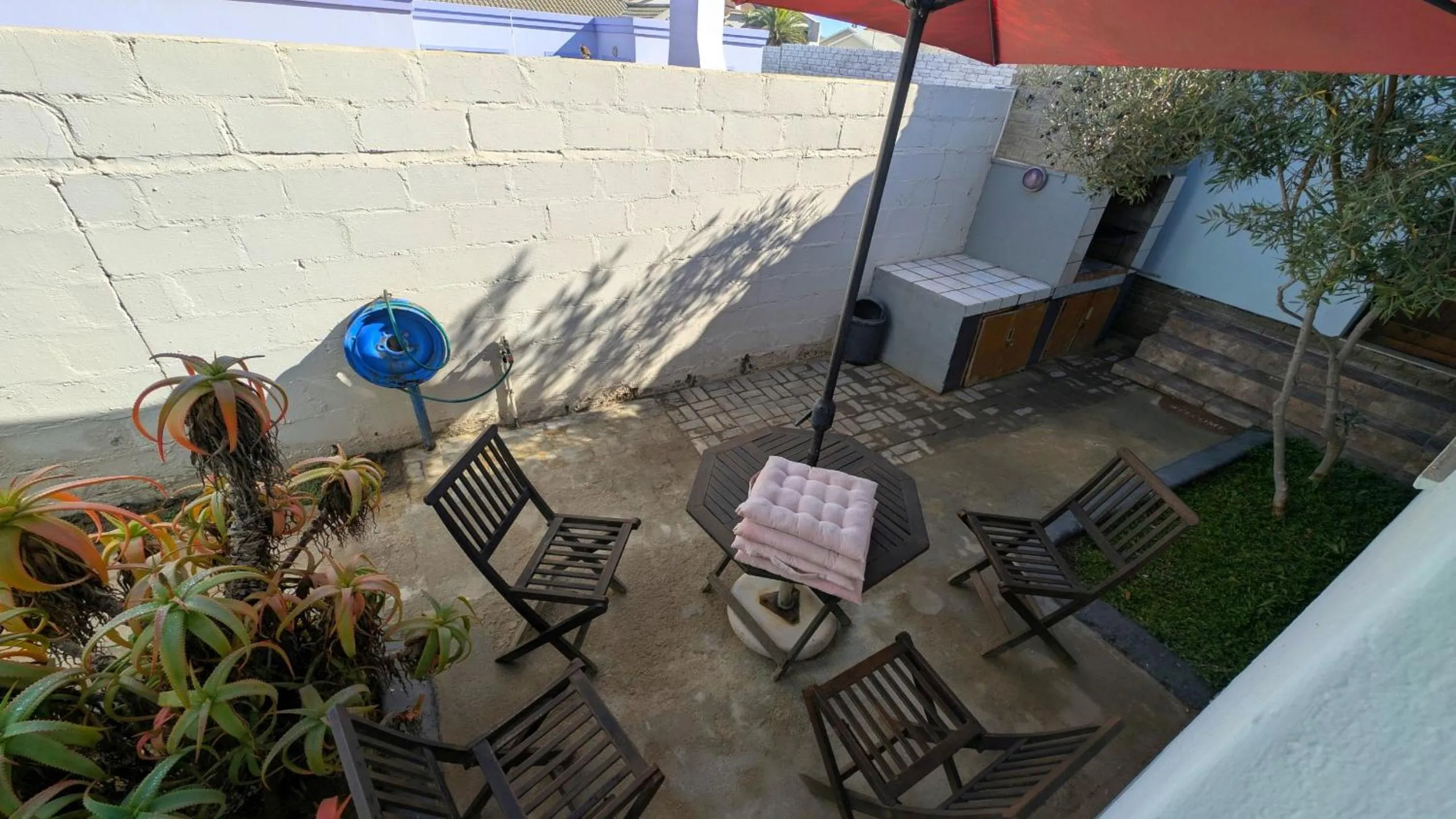 Balcony/Terrace in Amarachi Guesthouse