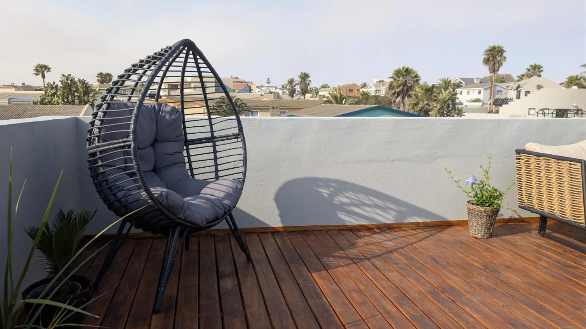 Balcony/Terrace in Amarachi Guesthouse