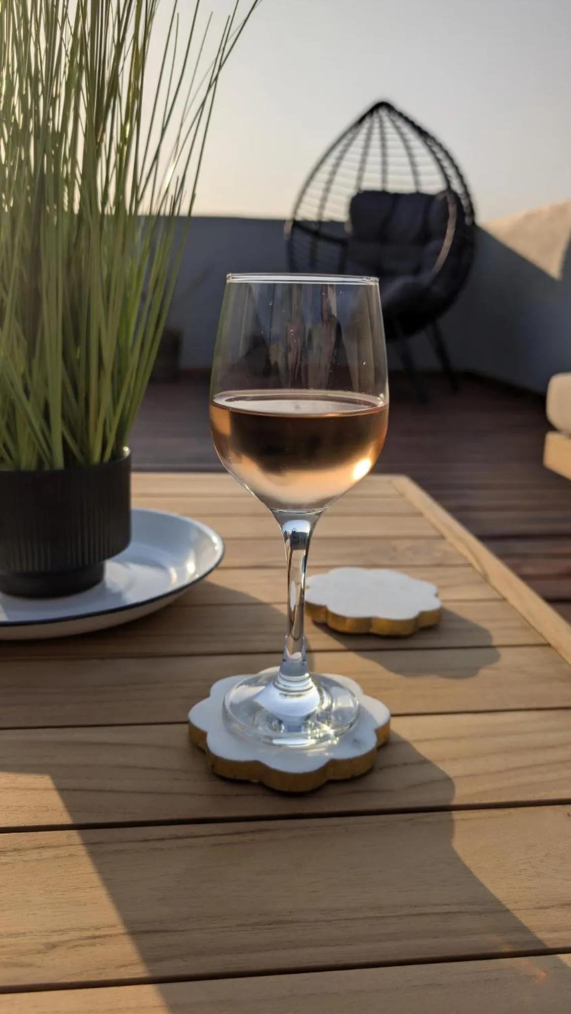 Balcony/Terrace in Amarachi Guesthouse