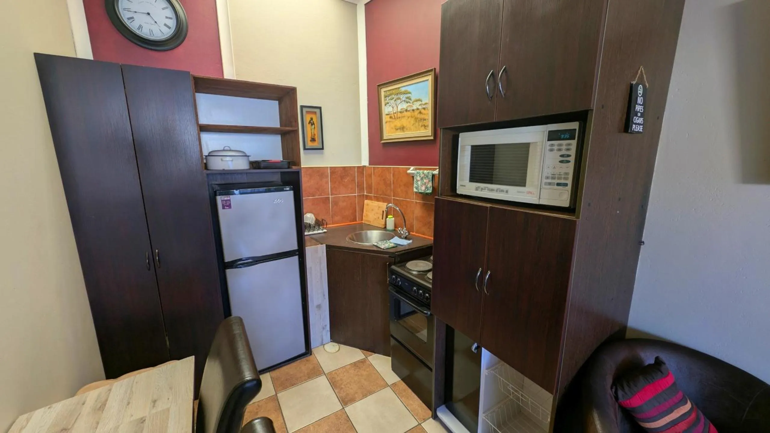 Kitchen or kitchenette in Amarachi Guesthouse