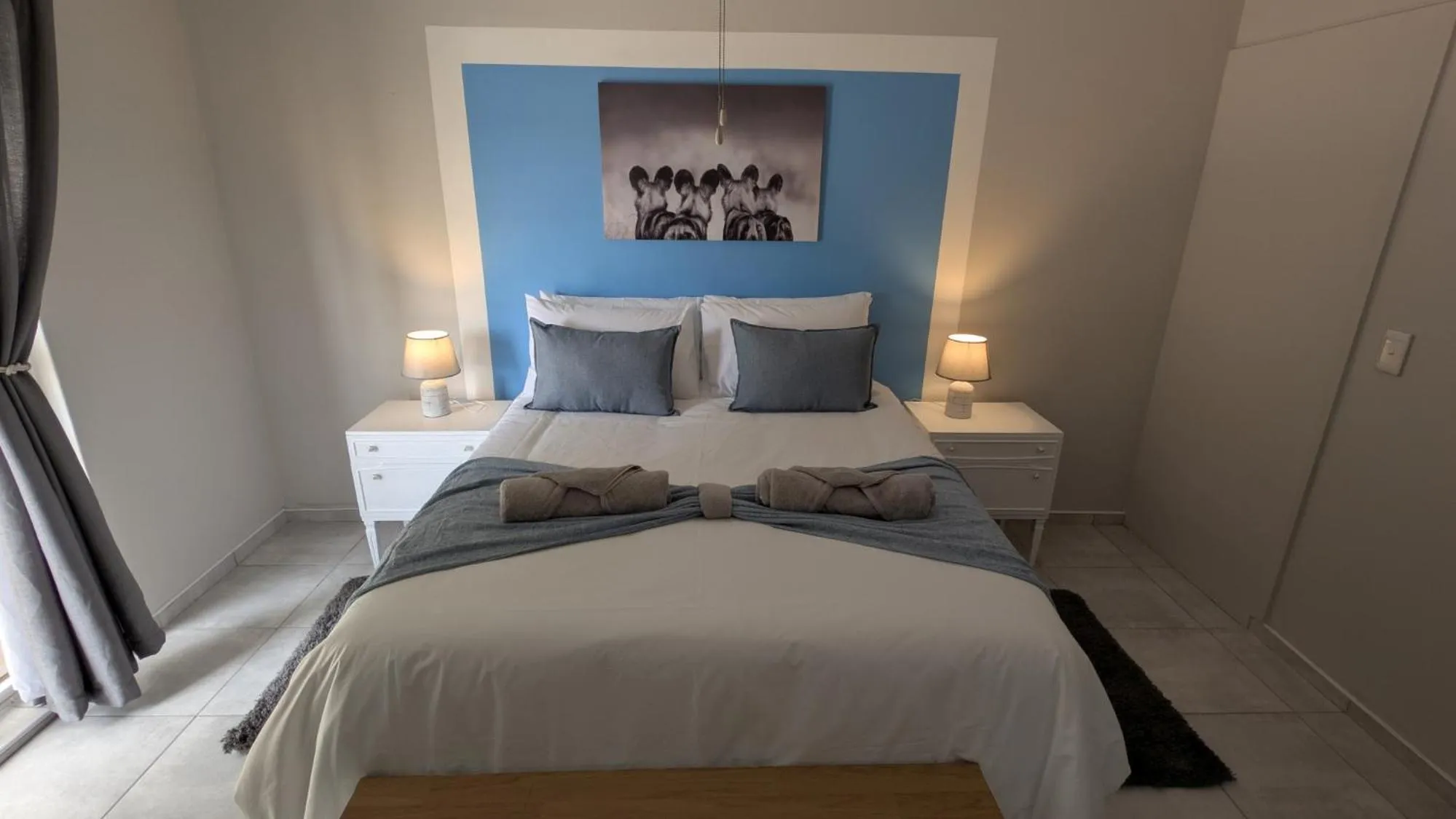 Bed in Amarachi Guesthouse