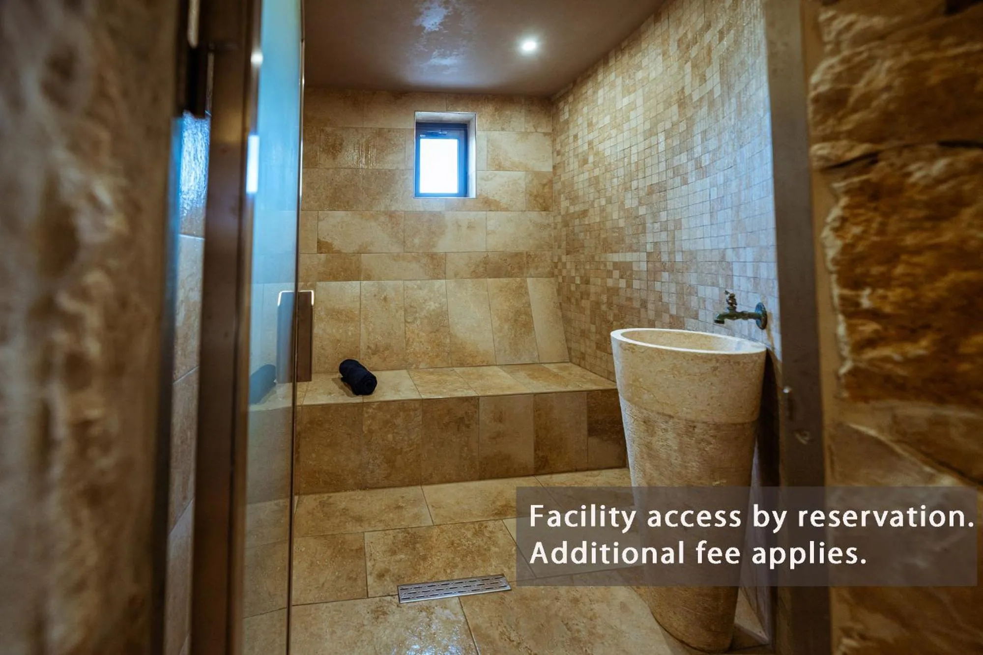 Steam room in Mulberries