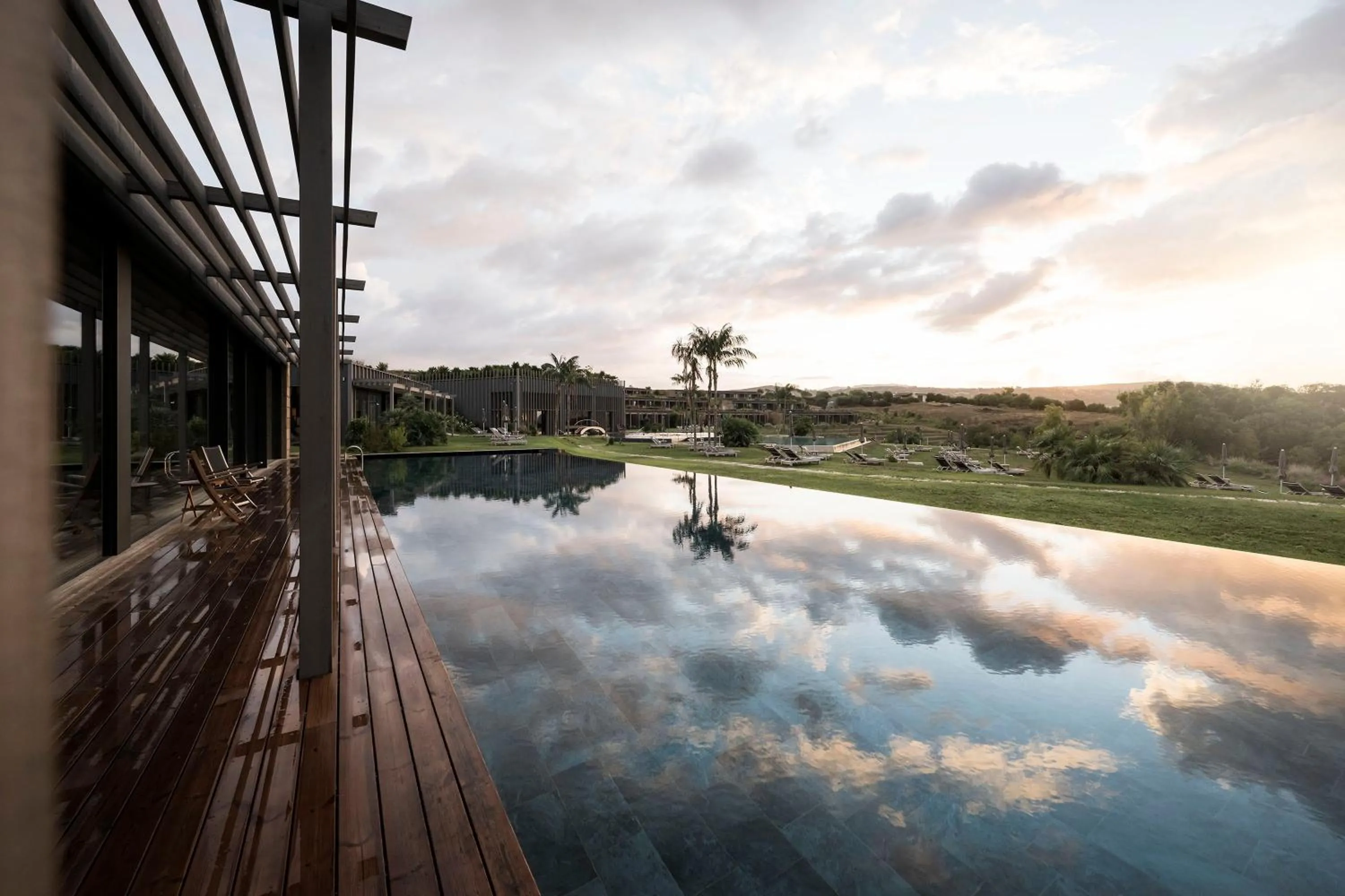 Pool view in ADLER Spa Resort SICILIA
