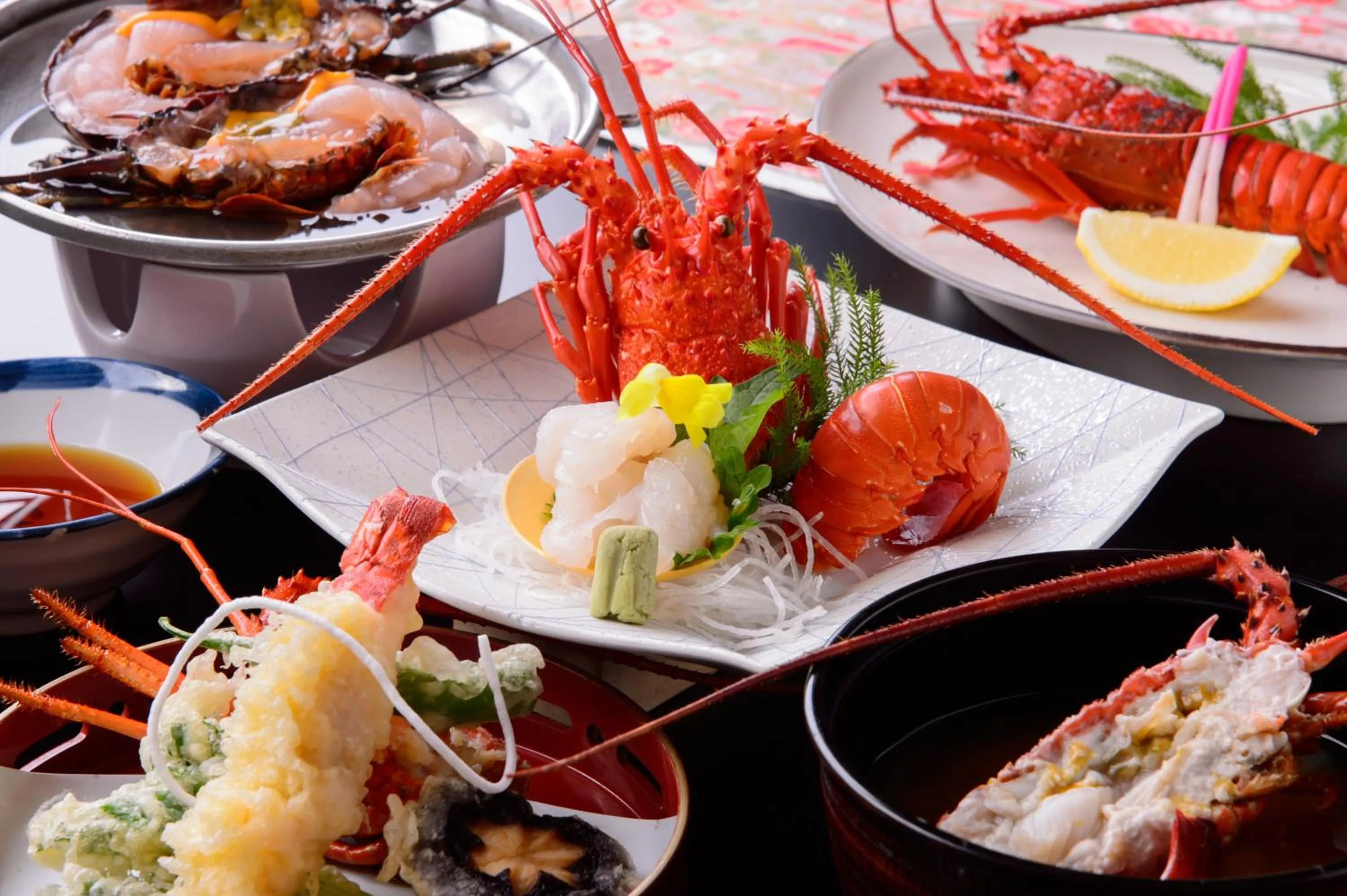 Food close-up in Kashikojima Park Hotel Michishio