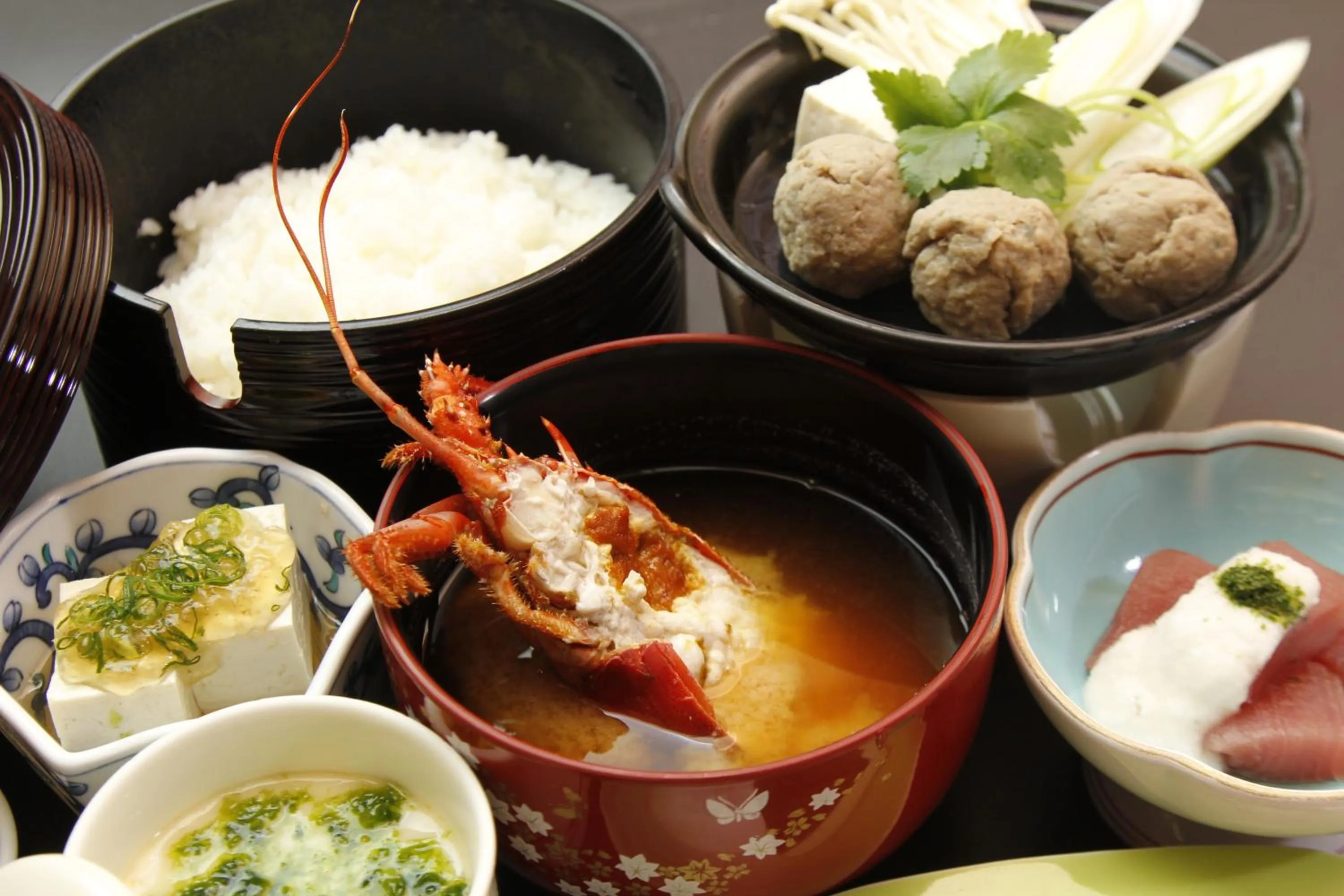 Food close-up in Kashikojima Park Hotel Michishio
