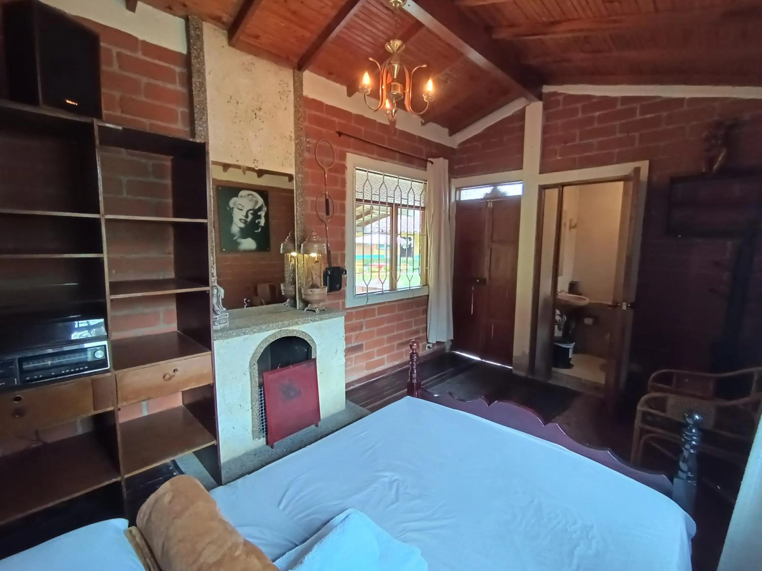 Bed in BioHotel Ecohouse