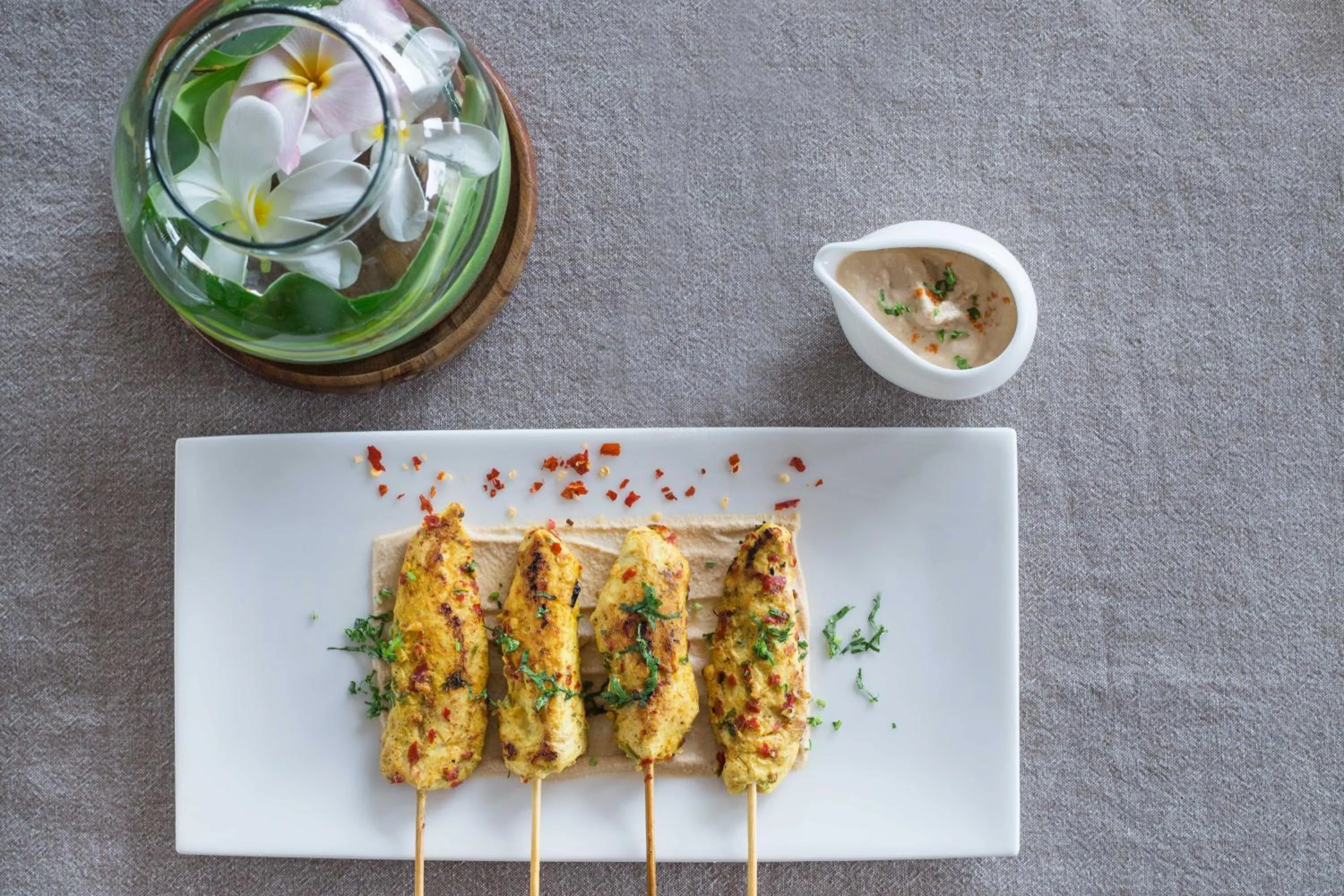 Food close-up in Palais De Mahe - A CGH Earth Experience