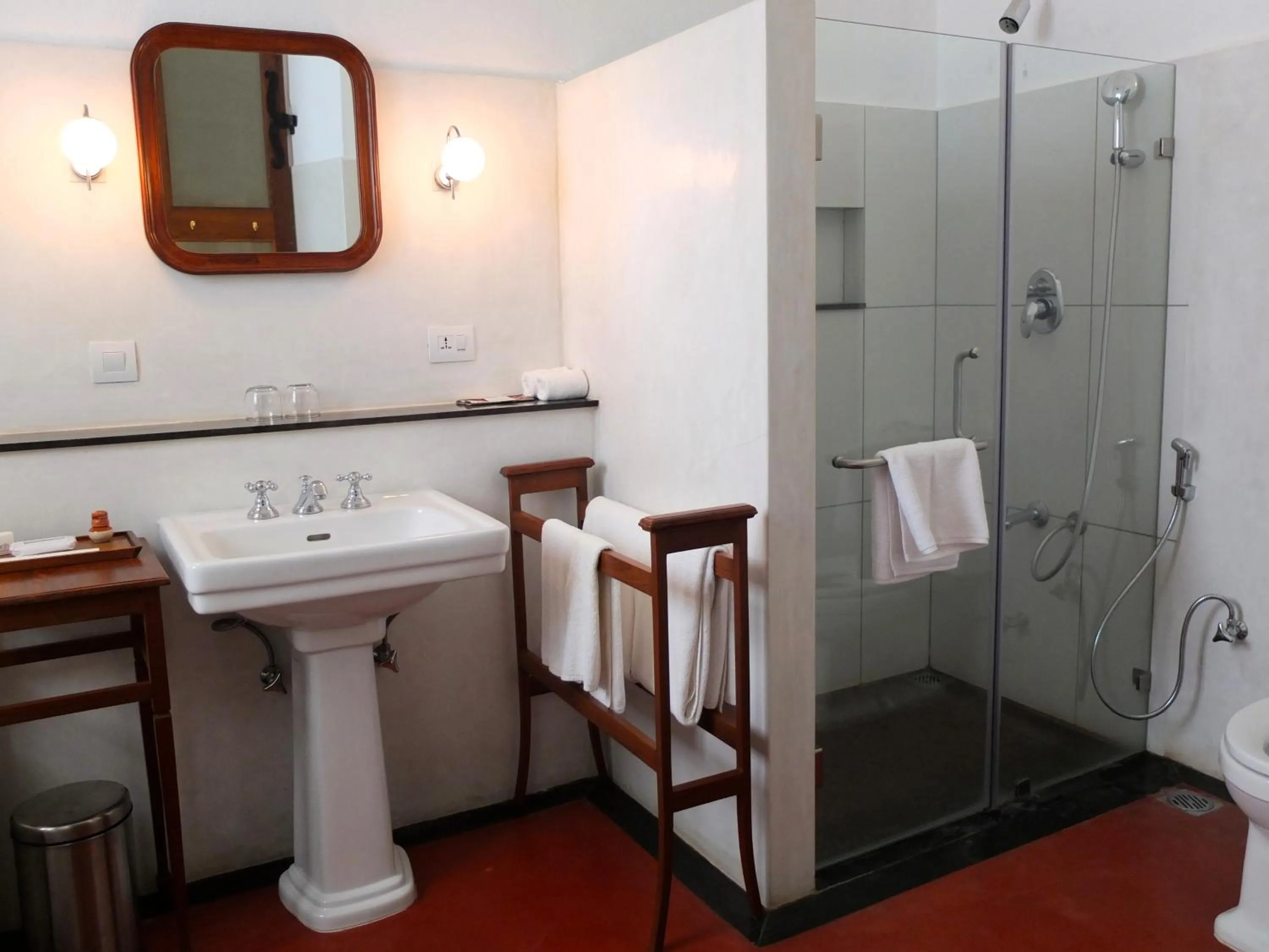 Bathroom in Palais De Mahe - A CGH Earth Experience